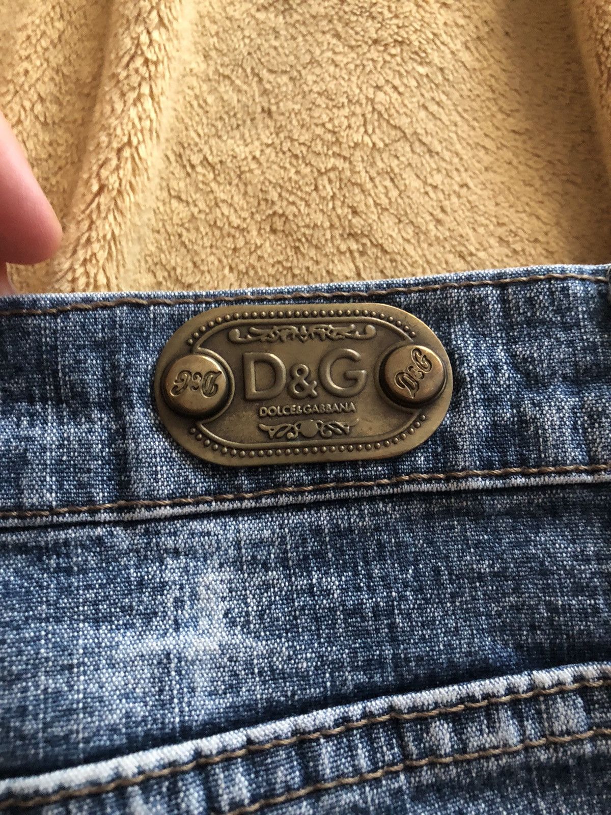 Dolce & Gabbana VINTAGE DOLCE & GABBANA DENIM JEANS SHORTS Size US 27 - 3 Thumbnail