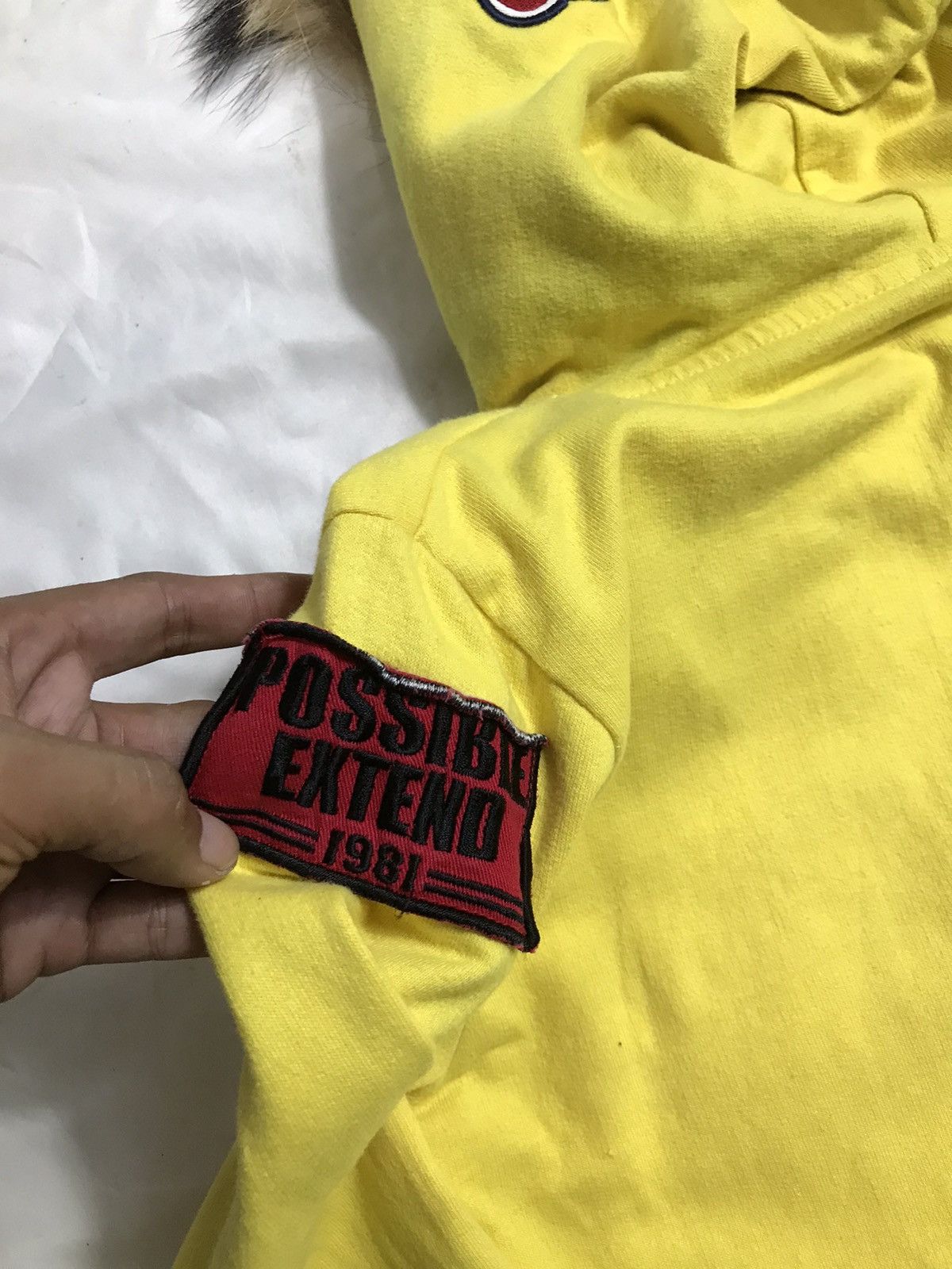 Japanese Brand Japanese zip Fur Hoodie harveysmille hysteric style Size US S / EU 44-46 / 1 - 8 Thumbnail