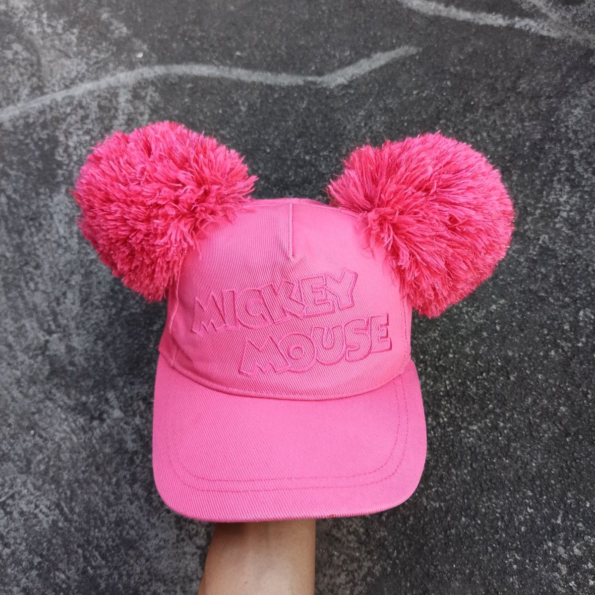 Mickey Mouse Sick hot pink Mickey Mouse Hat Size ONE SIZE - 1 Thumbnail