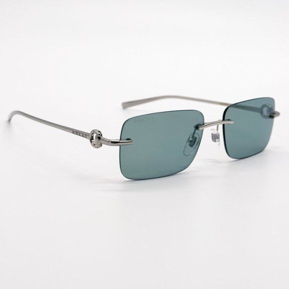 Gucci NEW GUCCI SUNGLASSES GG1703S 002 SILVER UNISEX EYEWEAR Size ONE SIZE - 7 Thumbnail