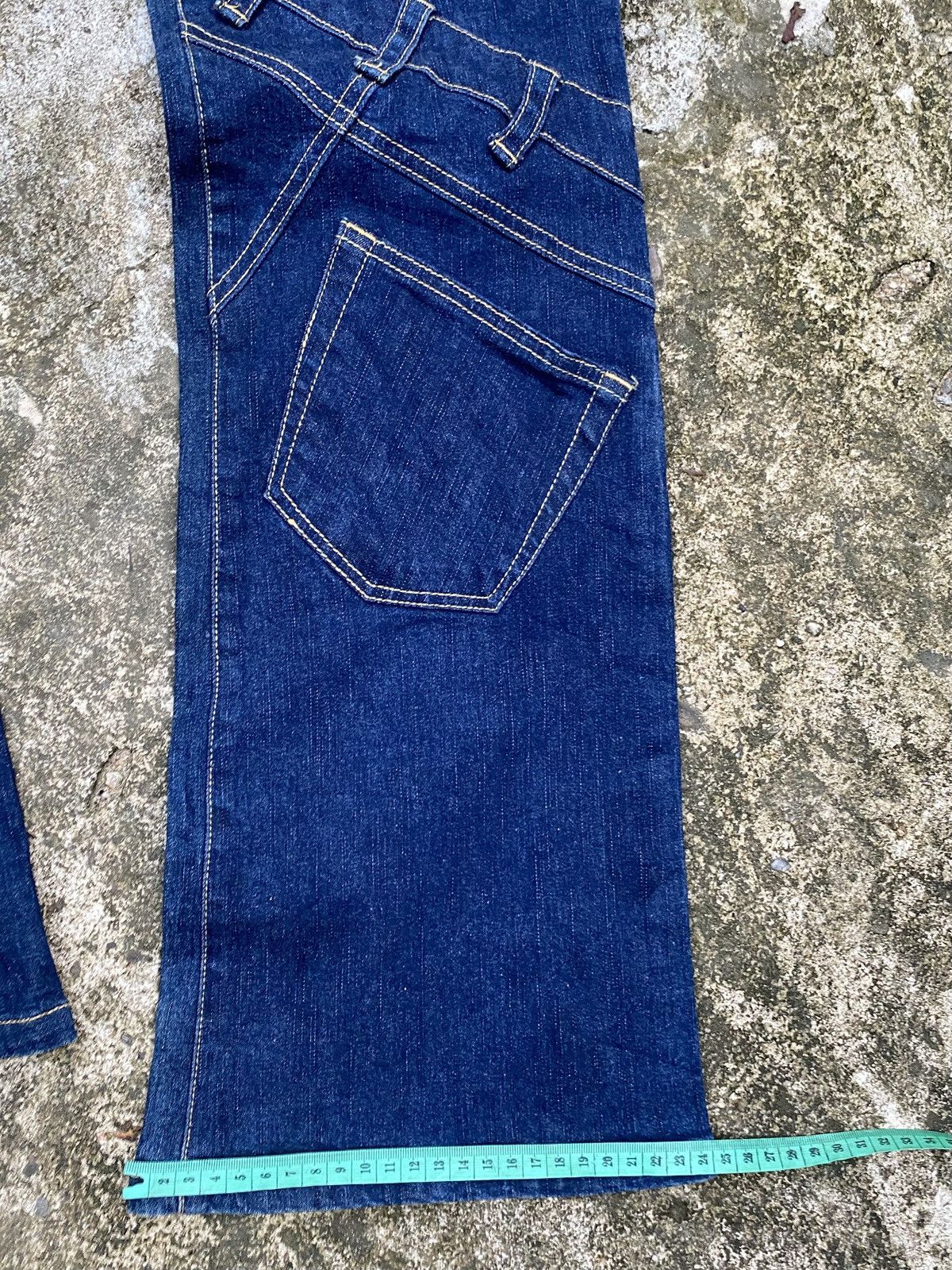 If Six Was Nine BABY PHAT FLARED JEANS Size 30" / US 8 / IT 44 - 12 Thumbnail