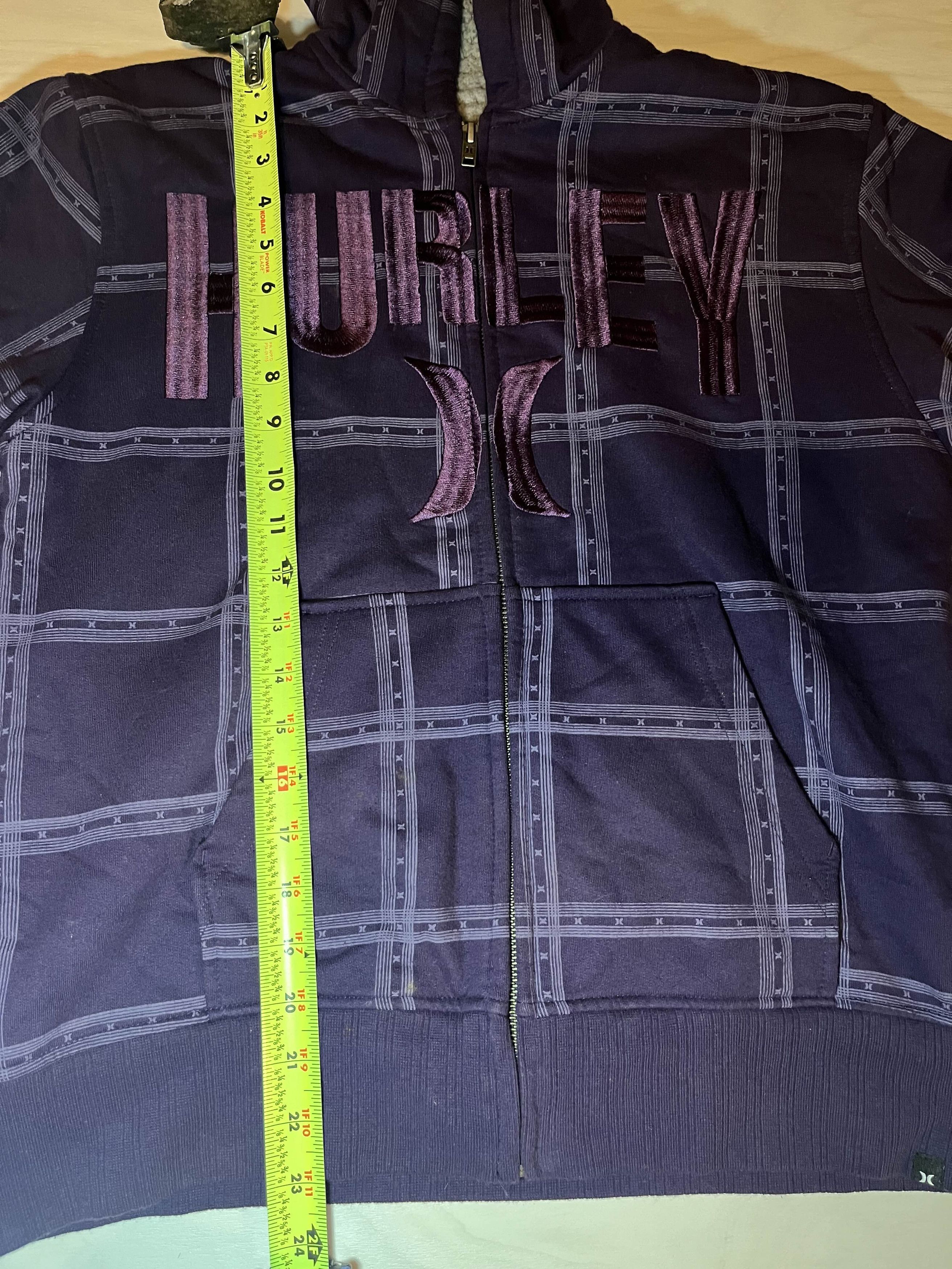 Hurley × Vintage Y2K Hurley Thick Zip-Up Size US M / EU 48-50 / 2 - 7 Thumbnail
