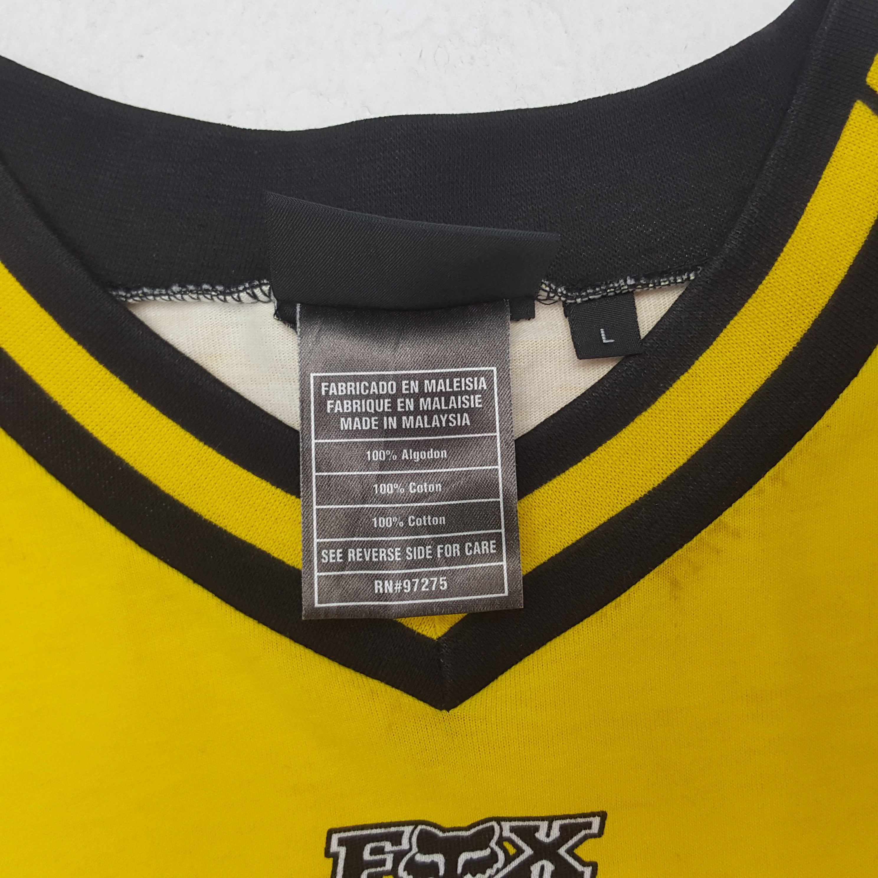 Fox Racing × Vintage Vintage Fox Racing Extreme Motorsports Outdoor Tshirt Size US L / EU 52-54 / 3 - 6 Thumbnail