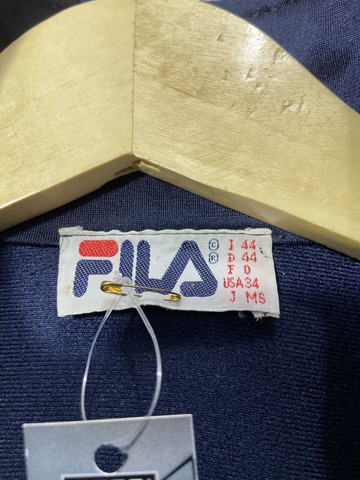 Fila Vintage Fila Spellout Embroidered Track Jacket Size US L / EU 52-54 / 3 - 4 Thumbnail