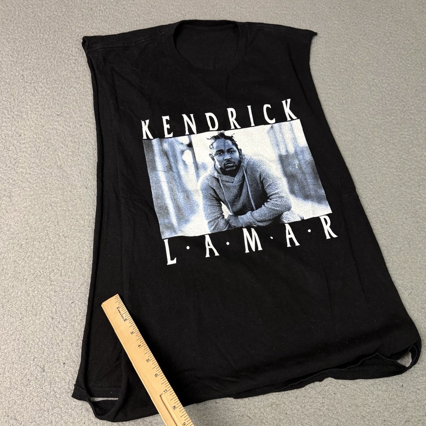 Travis Scott VINTAGE Kendrick Lamar T Shirt Adult XL Black The Damn Tour Size US XL / EU 56 / 4 - 6 Thumbnail