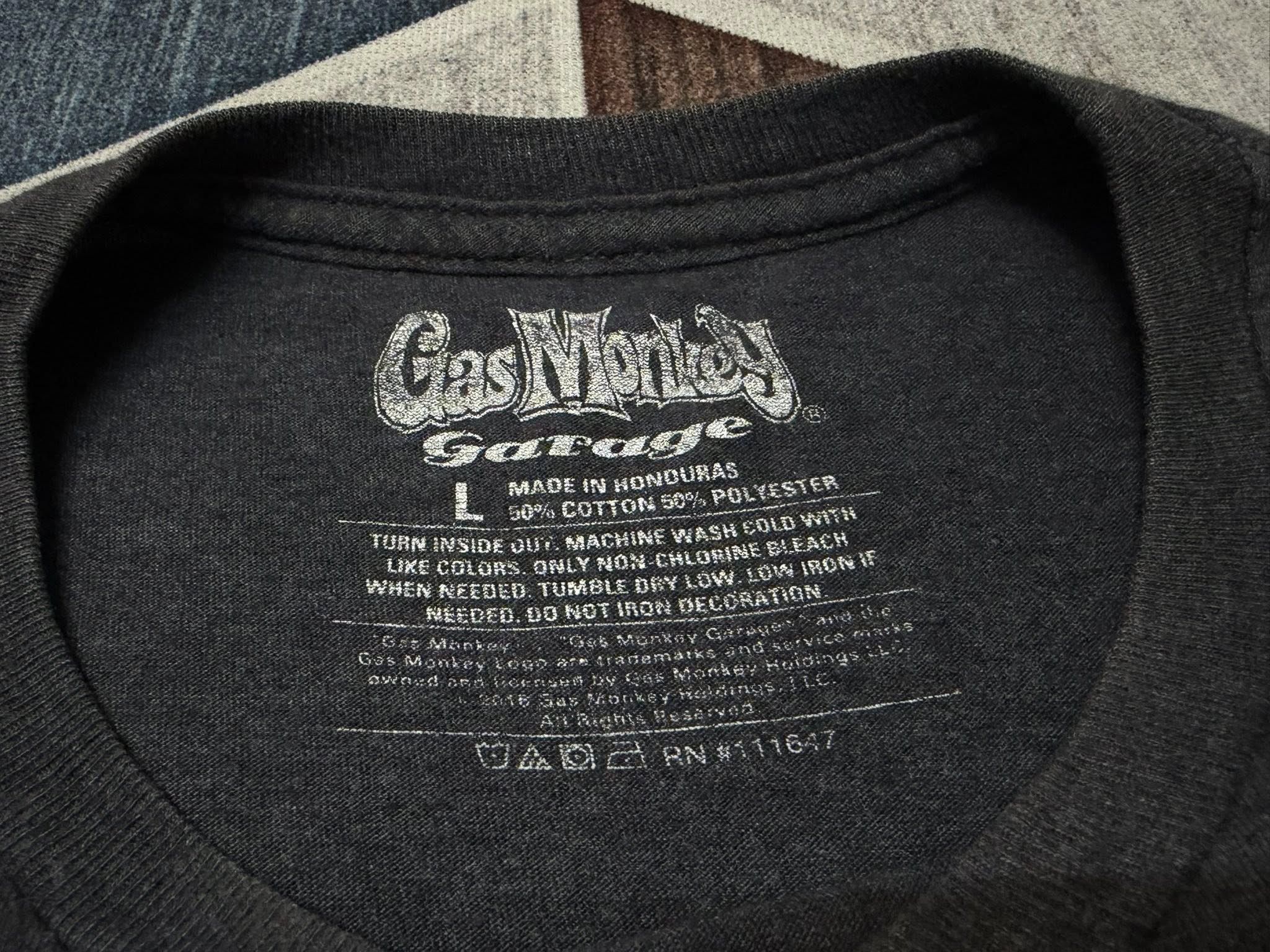 Other Gas Monkey Garage tee L 1633 Size US L / EU 52-54 / 3 - 3 Thumbnail