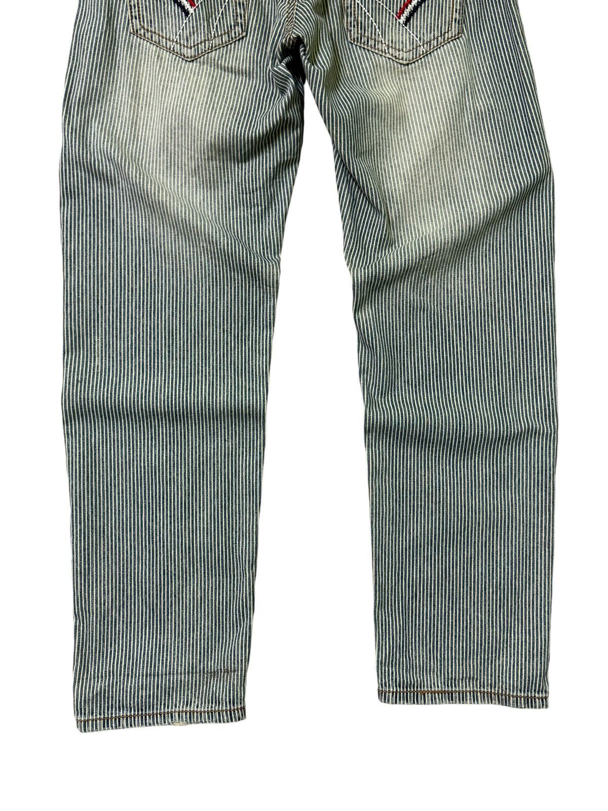 Hysteric Glamour × Japanese Brand LOVE SUNSET BEACH HICKORY STRIPED DENIM Size US 33 - 12 Thumbnail