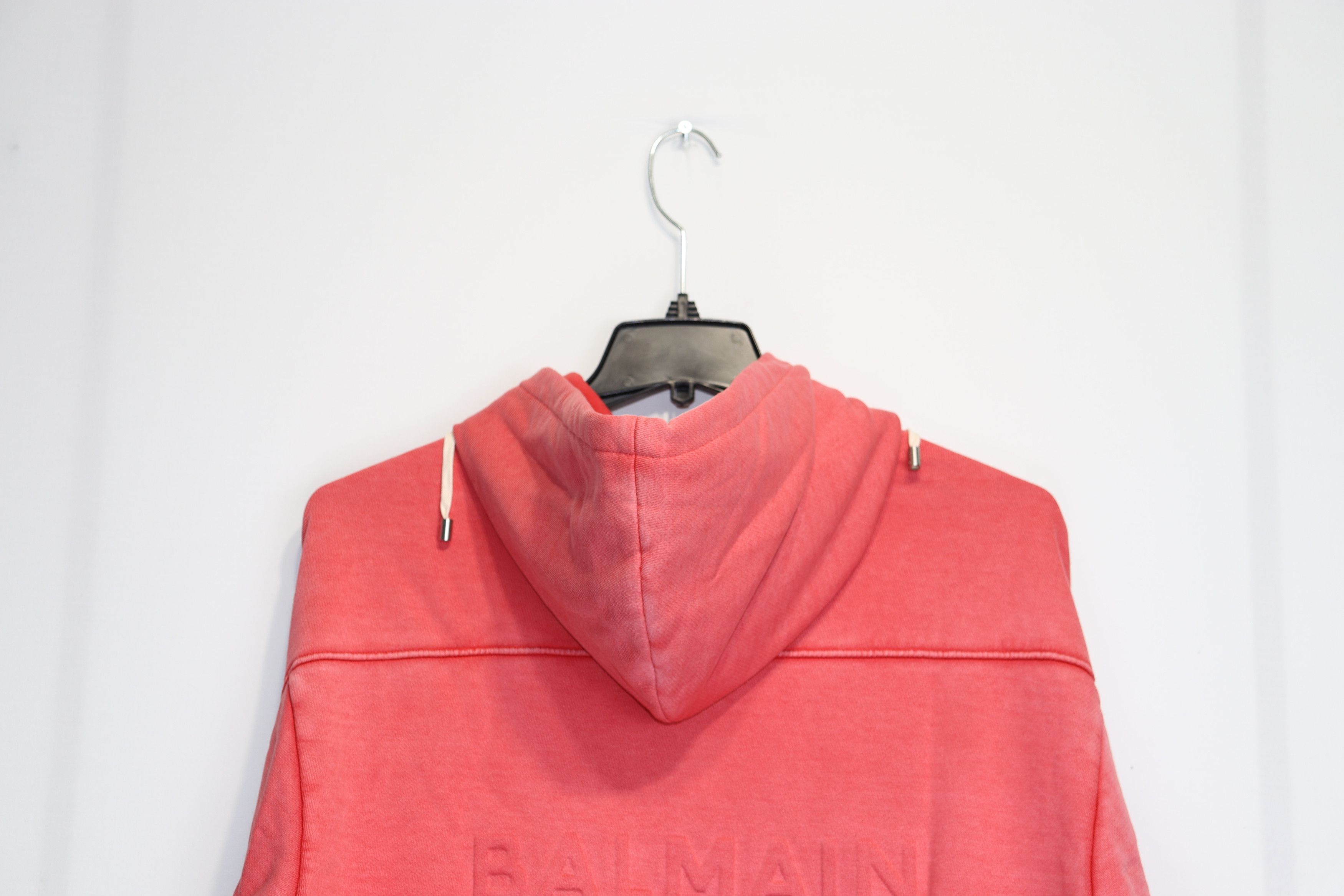 Balmain o1rshd1 Zipper Hoodie in Pink Size US M / EU 48-50 / 2 - 8 Thumbnail