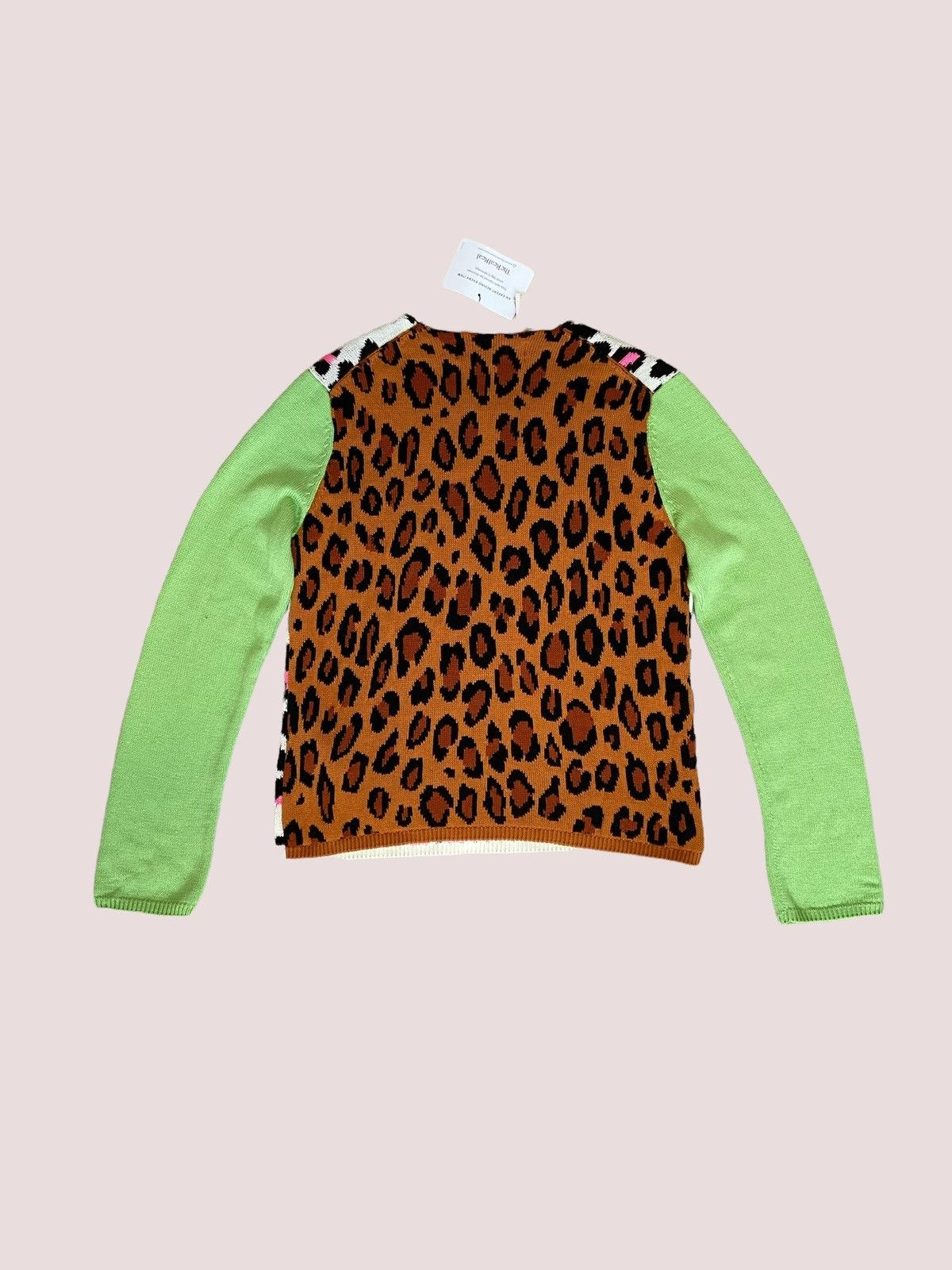 Comme des Garcons Homme Plus Comme Des Garcons Homme Plus AD17 Leopard Sweater Size US M / EU 48-50 / 2 - 3 Thumbnail