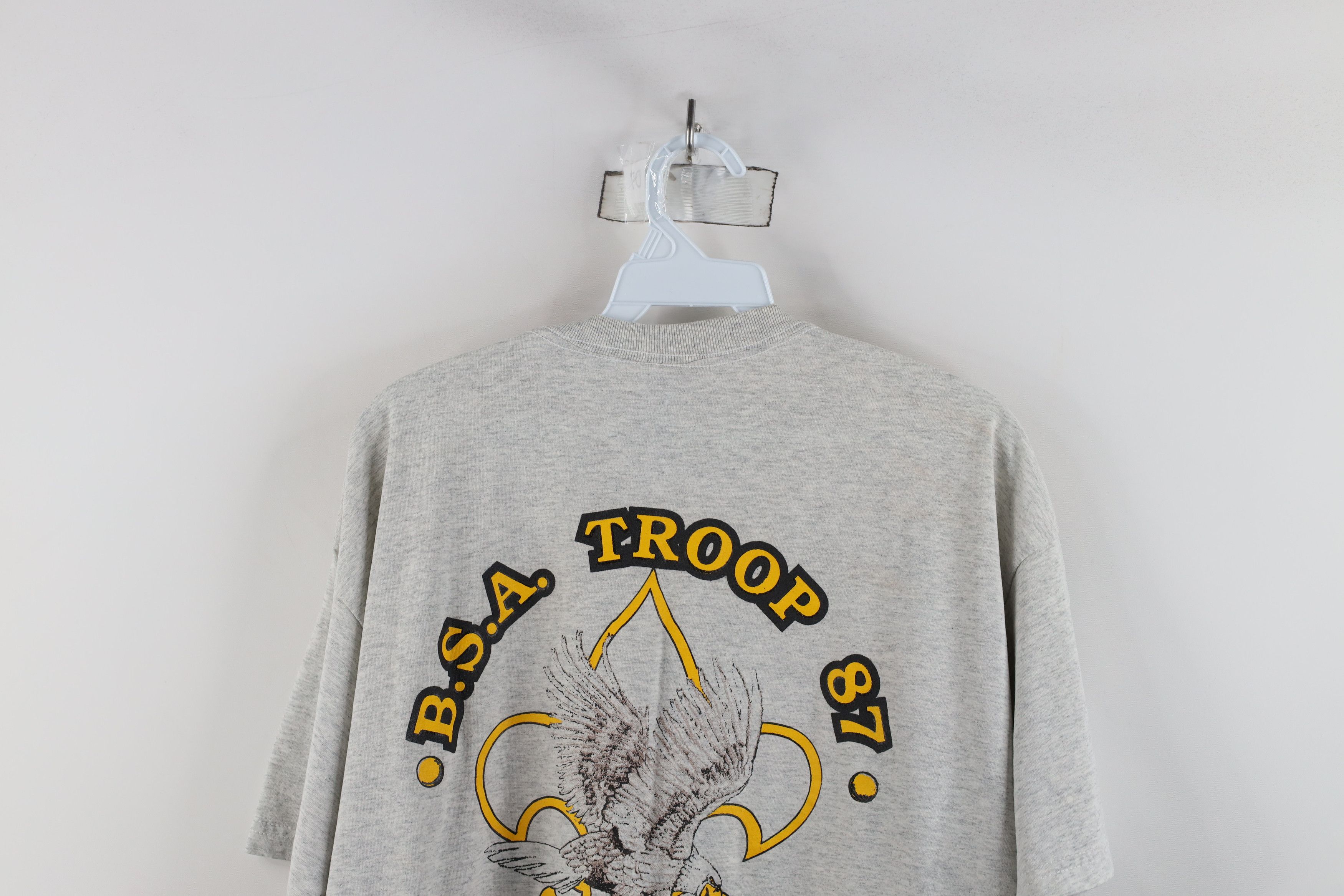 Vintage Vintage 90s Scouts of America Troop 87 Sylvania Ohio T-Shirt Size US XL / EU 56 / 4 - 13 Thumbnail