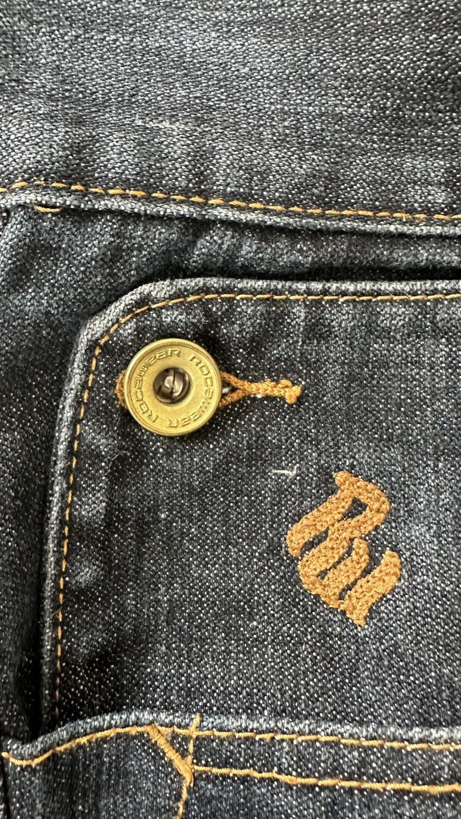 Rocawear VINTAGE ROCAWEAR DOTS POCKET JEANS Size US 33 - 6 Thumbnail