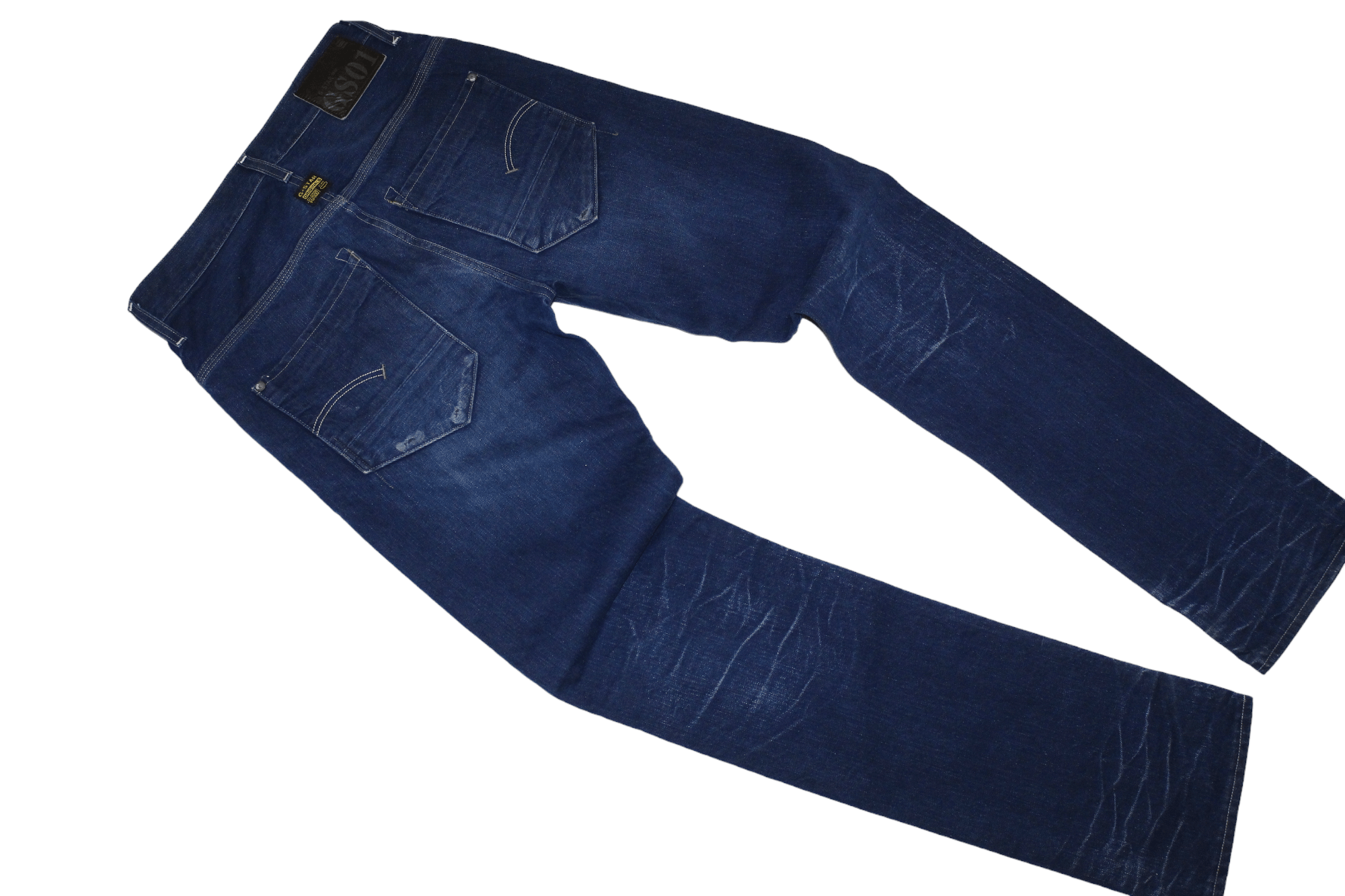 G-Star G-star Raw Denim New Radar Slim Dots Splash Blue Faded Jeans Size US 31 - 8 Thumbnail