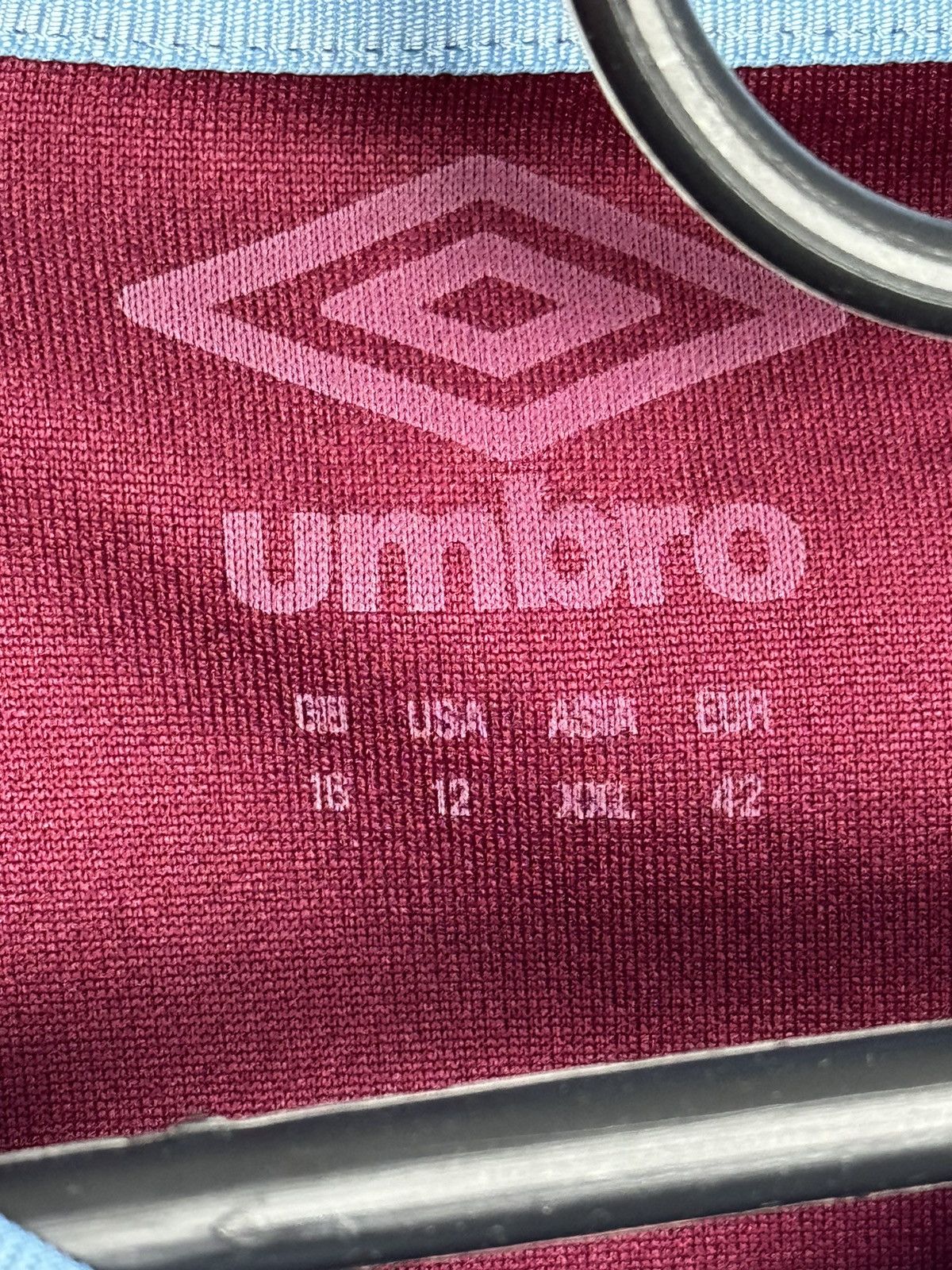 Umbro West Ham United 19/20 Home Football Jersey Size XL / US 12-14 / IT 48-50 - 8 Thumbnail