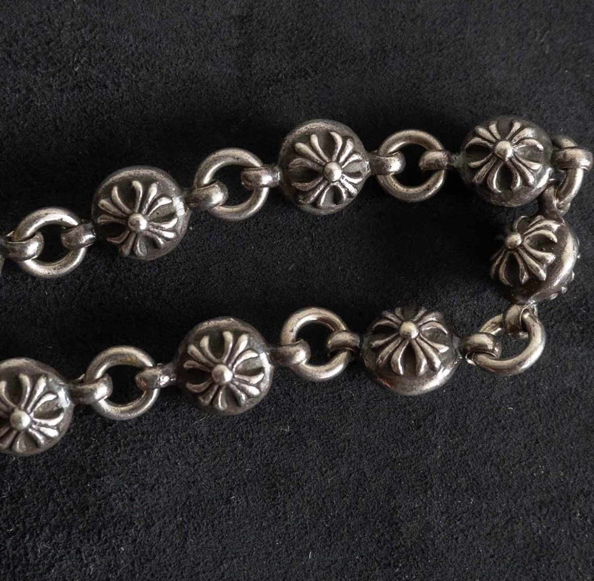 Chrome Hearts Chrome Hearts Cross Ball 1 Clip Short Wallet Chain Size ONE SIZE - 2 Thumbnail