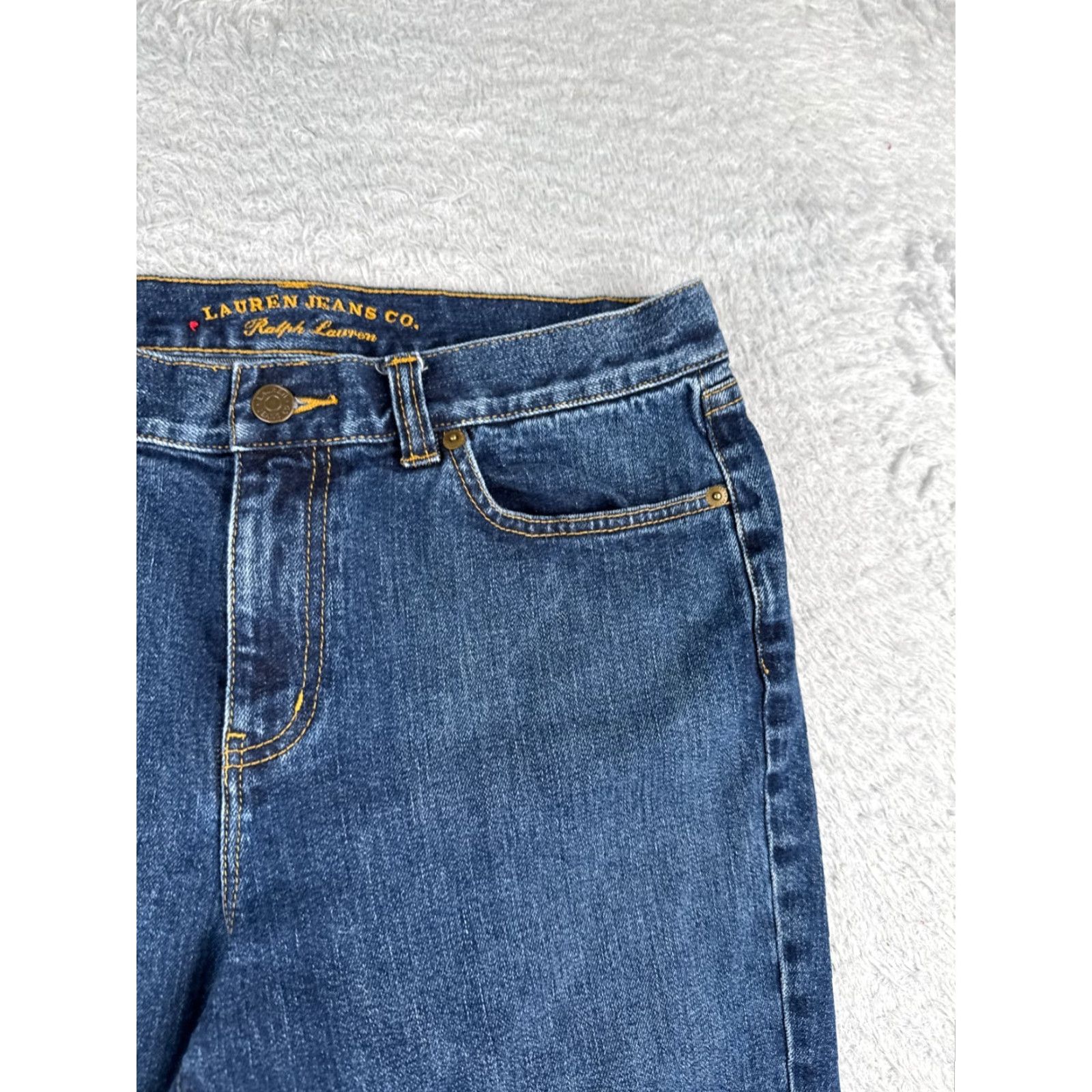 Ralph Lauren Lauren Ralph Lauren Shorts Women 6 Blue Denim Cotton Blend Mid Rise Casual 30x12 Shirt Womens 30 Blue 90s? Size 28" / US 6 / IT 42 - 5 Thumbnail