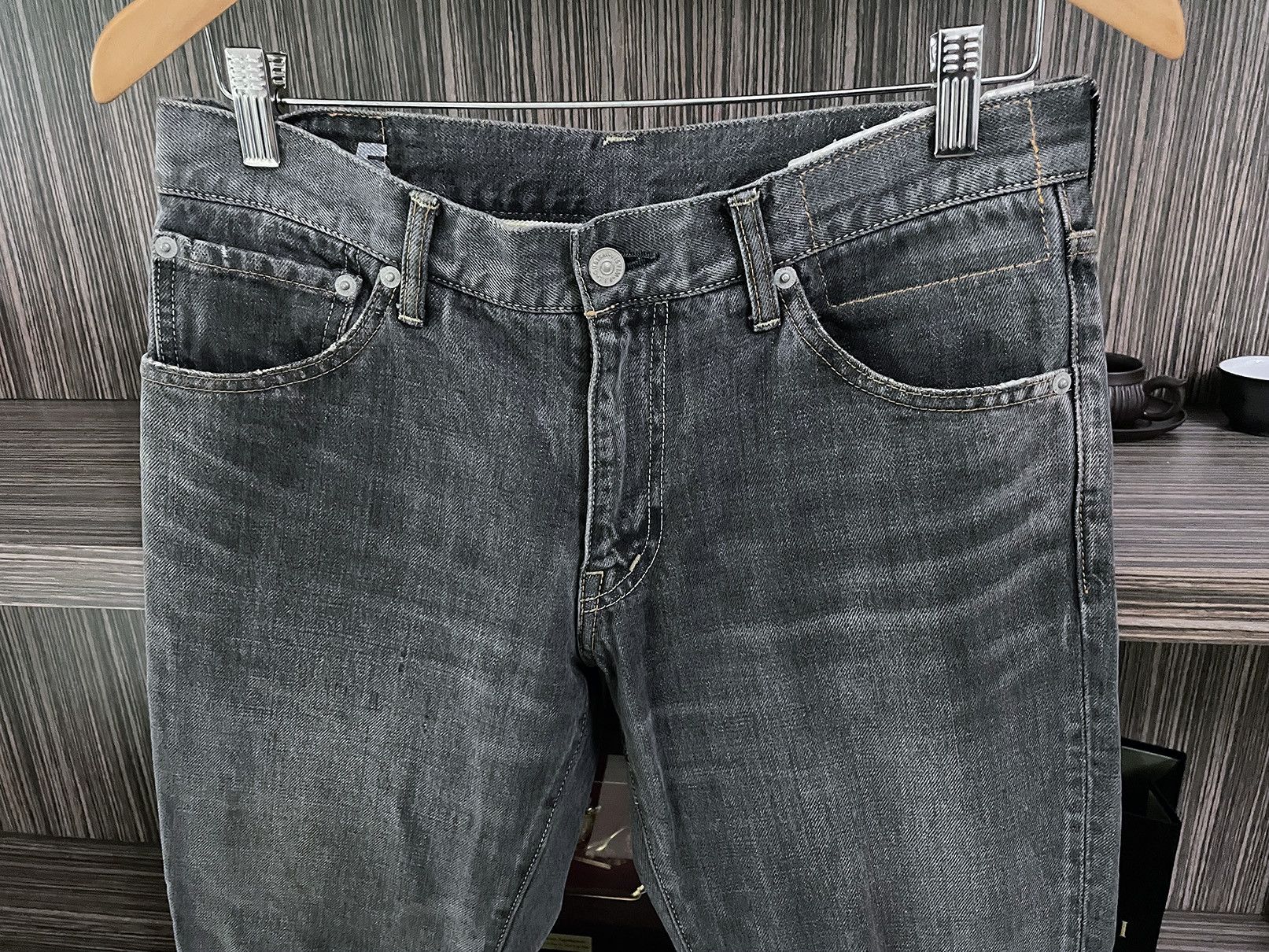 Visvim Visvim 15SS Social Sculpture 04D5 BLK 0115105005049 W32L30 Size US 32 / EU 48 - 3 Thumbnail