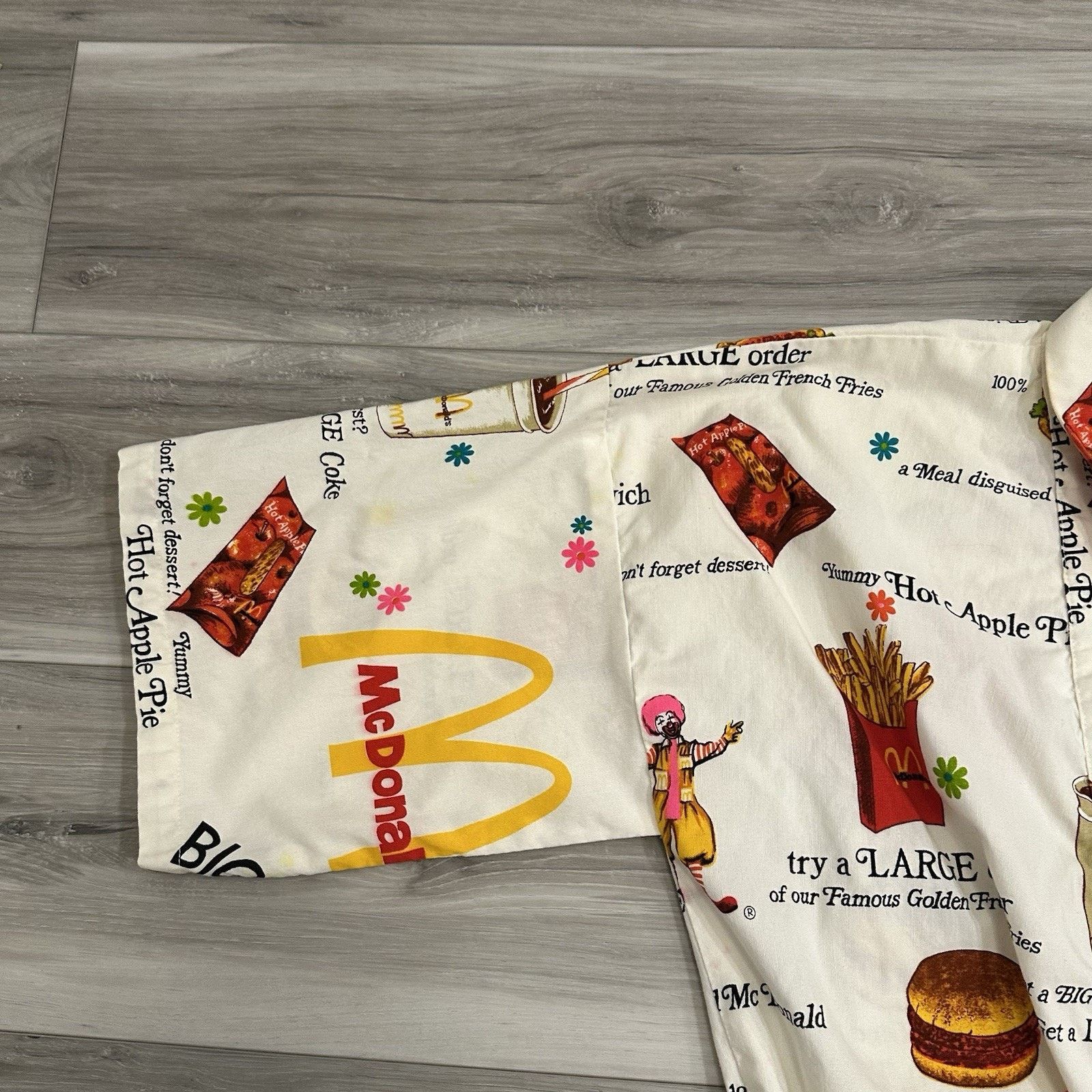 Vintage Vintage 60’s Ronald McDonald's AOP Worker’s Robe Size M Rare Size US M / EU 48-50 / 2 - 5 Thumbnail