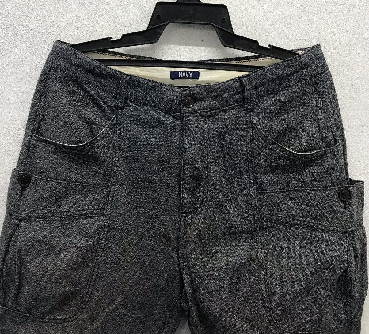 Japanese Brand × Vintage Vintage Navy Pants Size US 34 / EU 50 - 3 Thumbnail
