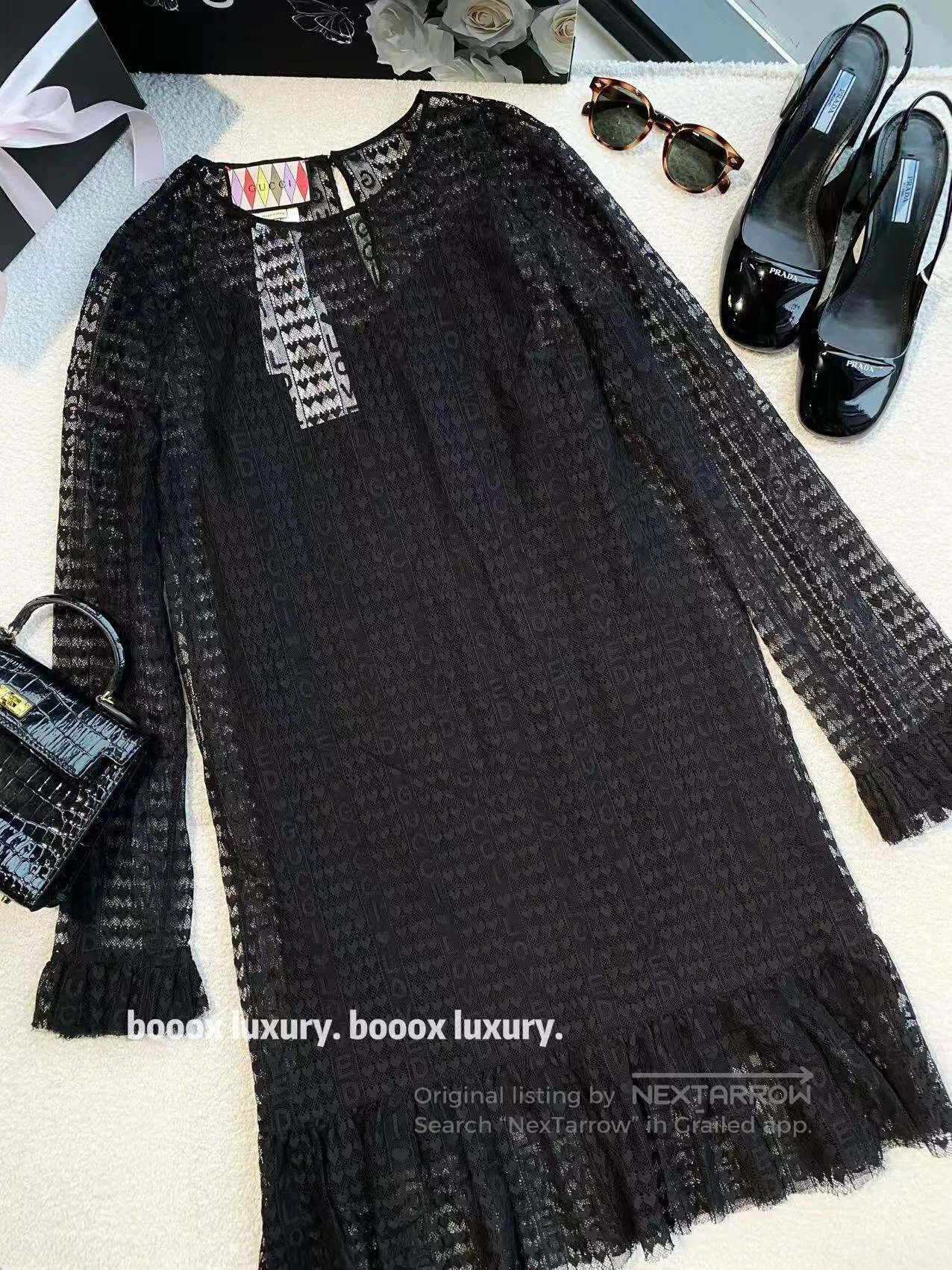 Gucci Guicci Lace dress| Size S / US 4 / IT 40 - 1 Thumbnail