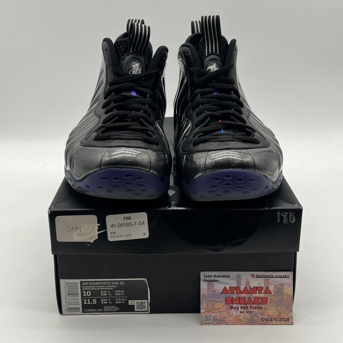 Nike Air Foamposite one gradient soles Size US 10 / EU 43 - 2 Thumbnail