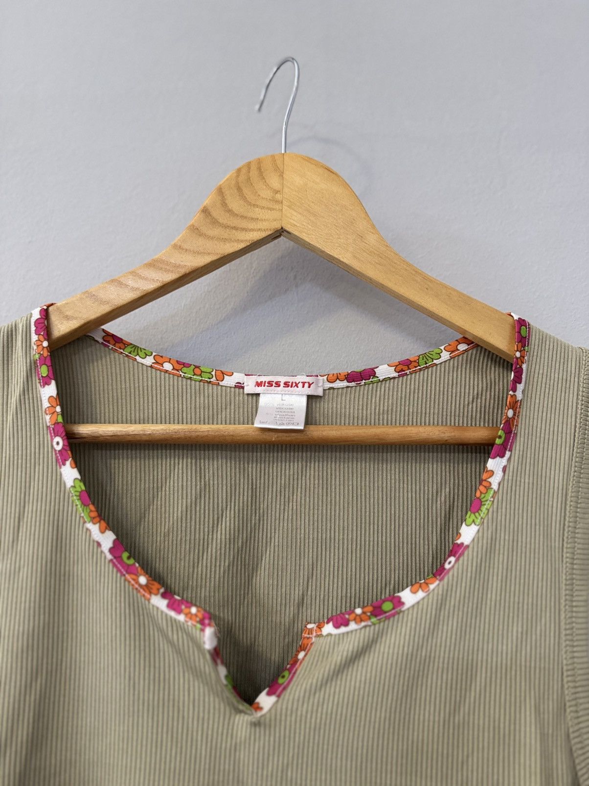 Miss Sixty Miss Sixty Y2K vintage tank top Size L / US 10 / IT 46 - 2 Thumbnail