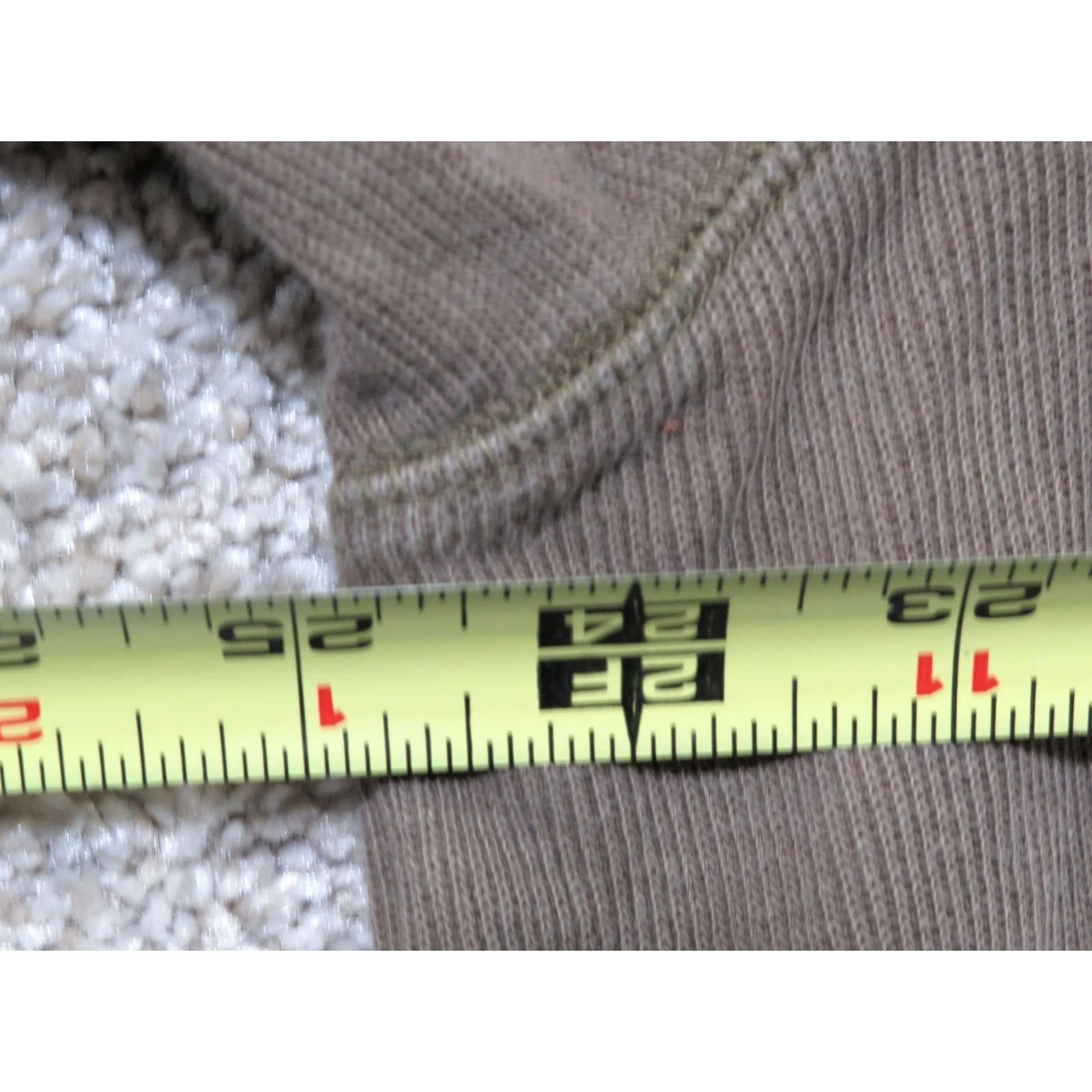 Carhartt Carhartt Mens XL Relaxed Fit Heavy Duty Sweater Brown LS Padded Elbows Size US XL / EU 56 / 4 - 5 Thumbnail