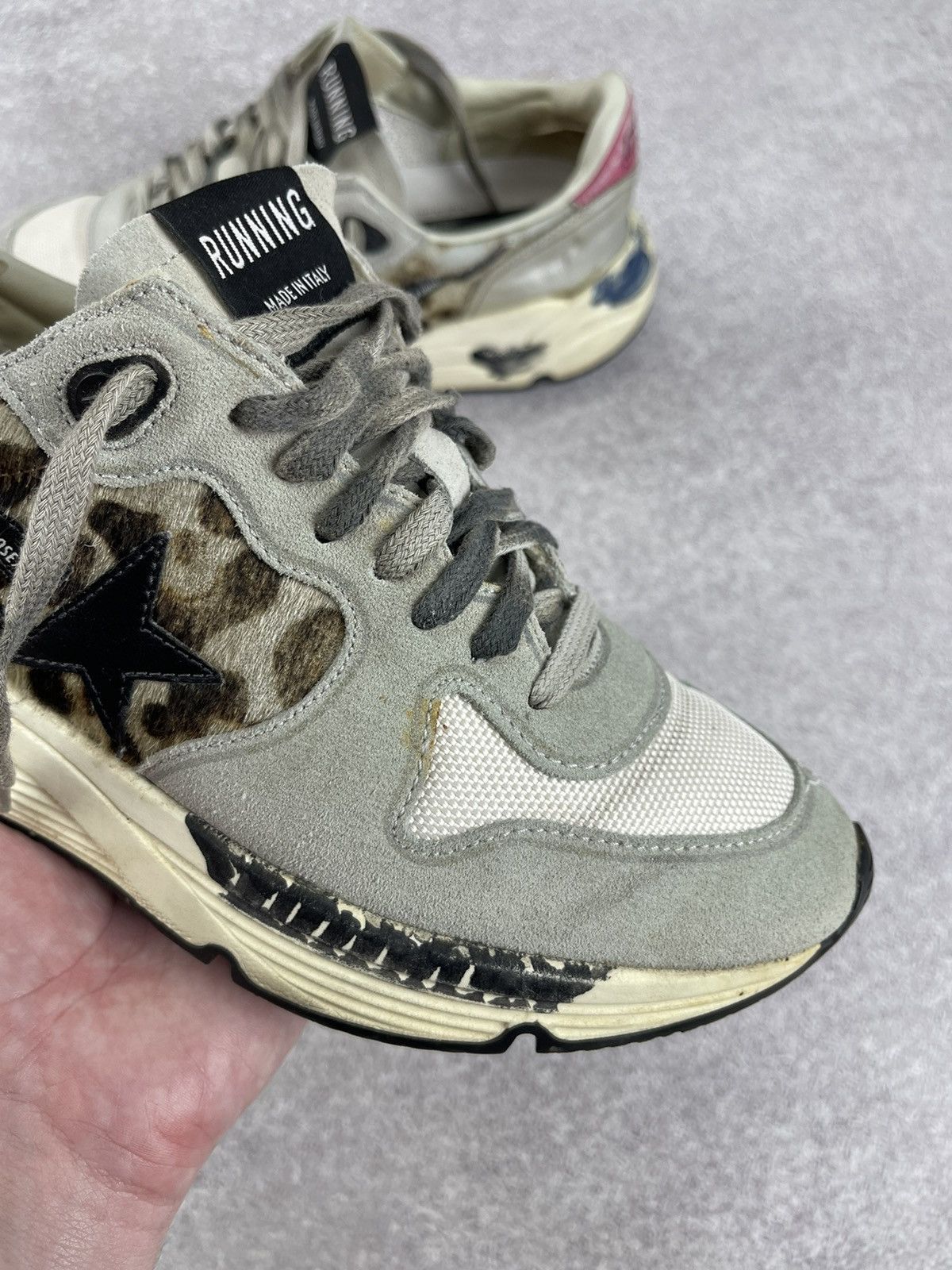 Golden Goose Golden Goose Leopard Print Running Sneakers Size 38 Size US 8 / IT 38 - 15 Thumbnail