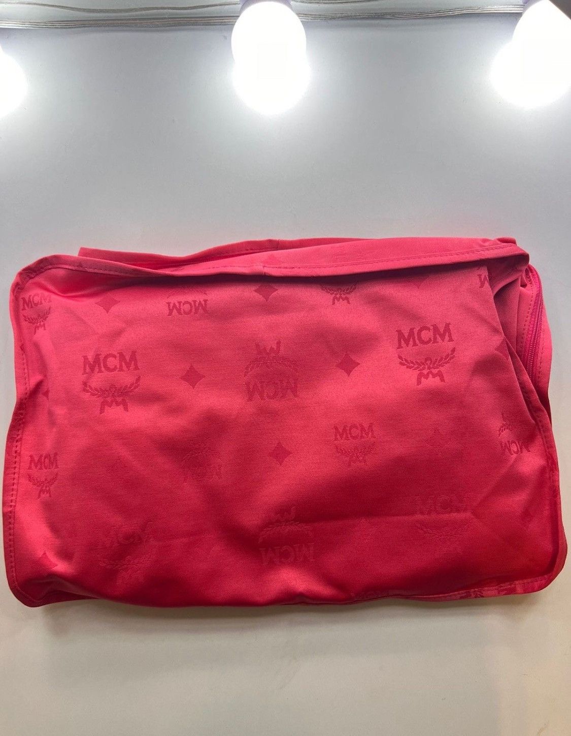MCM MCM Three-piece travel set. Pink, Gray & Blue Size ONE SIZE - 2 Thumbnail