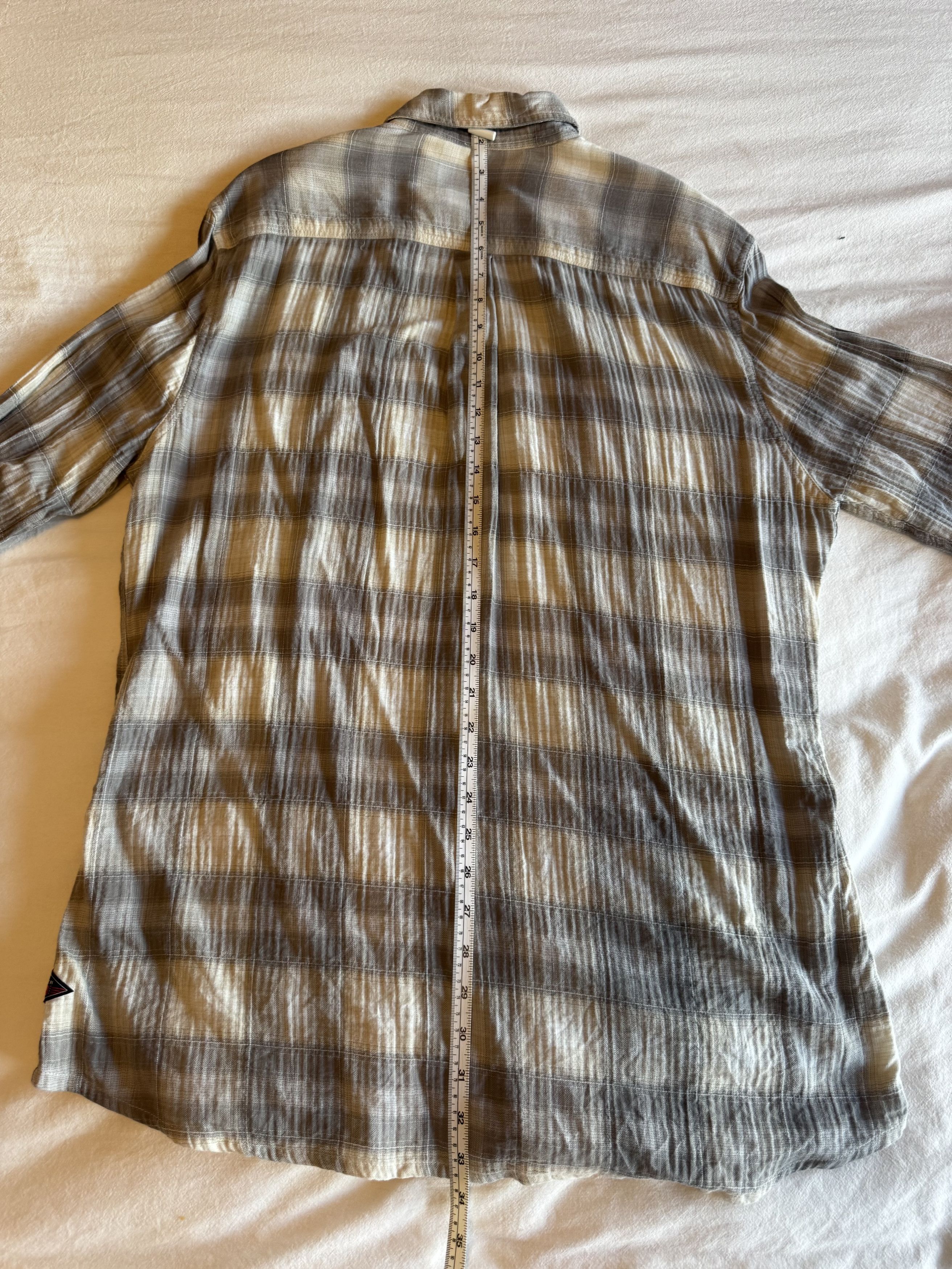 Barbour Barbour x Steve McQueen Plaid Cotton Button Up Beige Grey Size US L / EU 52-54 / 3 - 10 Thumbnail