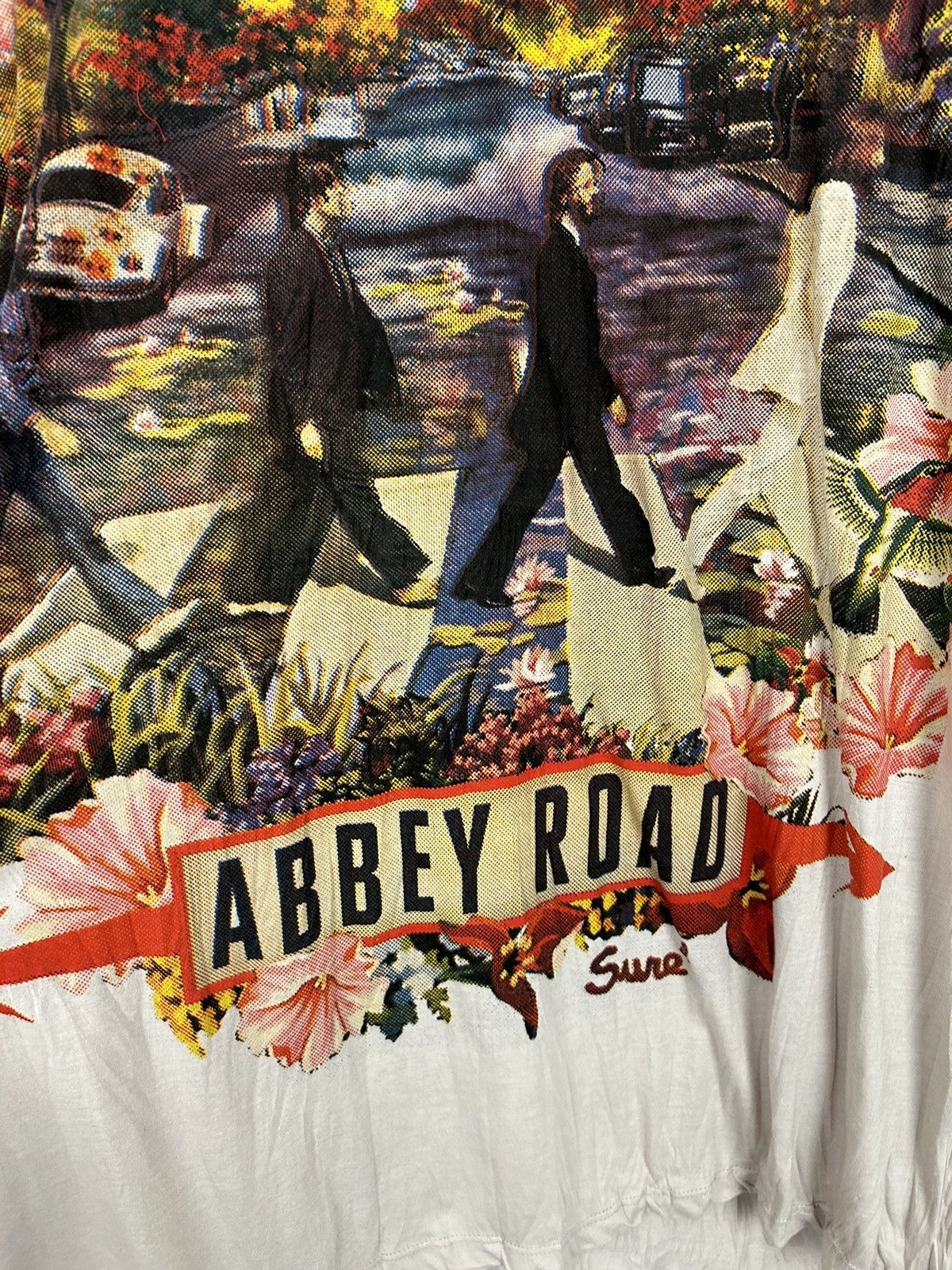 Band Tees Vintage The Beatles Abbey Road Band Tee 90s AOP Size US XXL / EU 58 / 5 - 4 Thumbnail