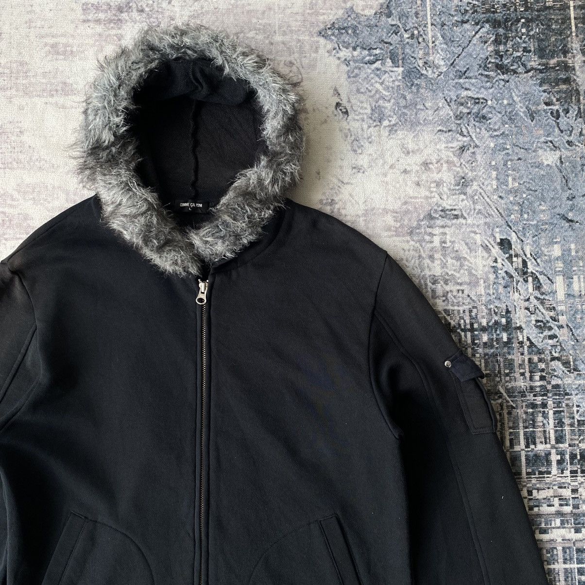 If Six Was Nine Comme Ca Ism Raccoon Fur Zipper Hoodies Size US L / EU 52-54 / 3 - 4 Thumbnail