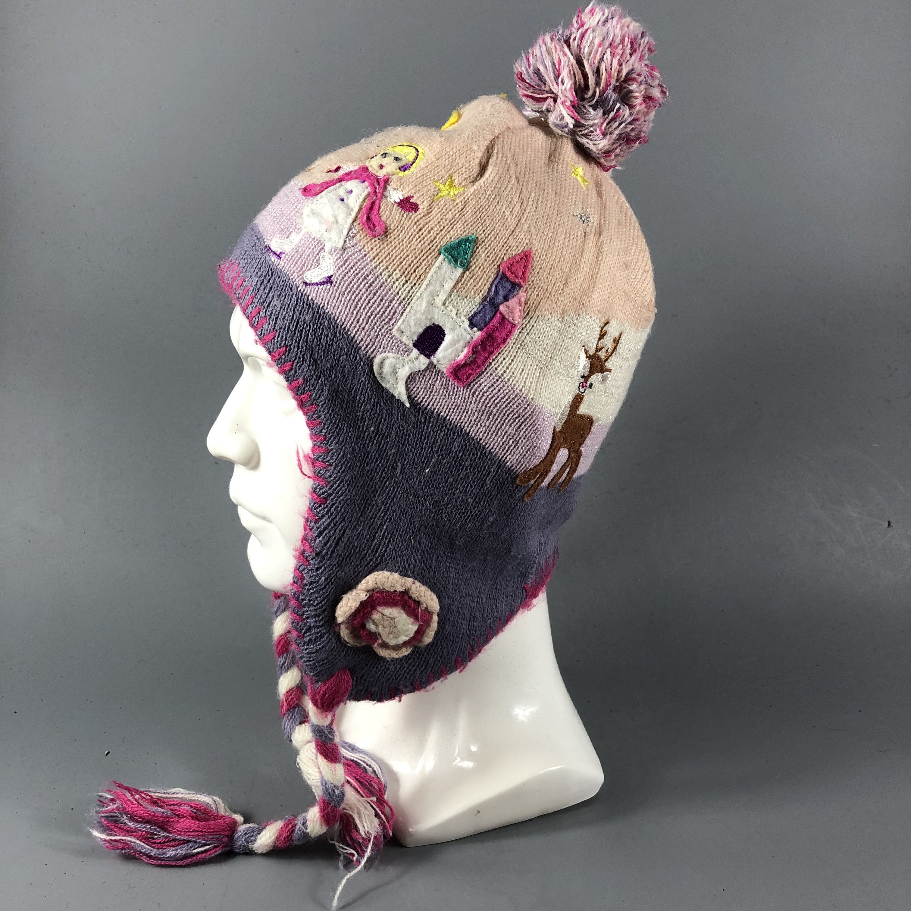 H&M H&M Earflap Princess Beanie Snowcap Snow Hat B598 Size ONE SIZE - 1 Thumbnail