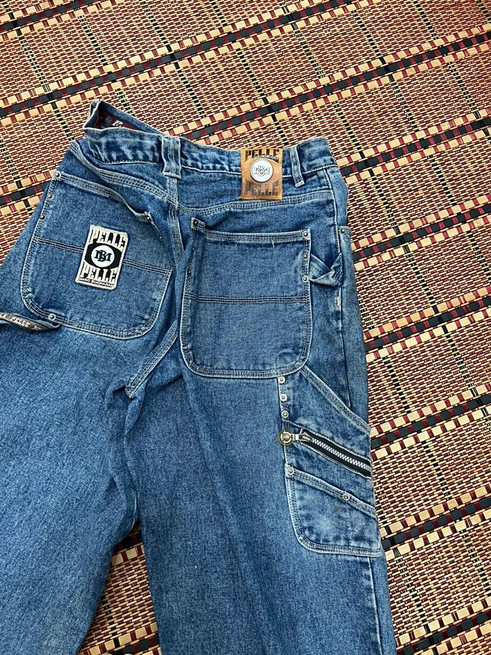 Pelle Pelle Vintage 90’s Pelle Pelle Marc Buchanan Baggy jeans Size US 31 - 15 Thumbnail