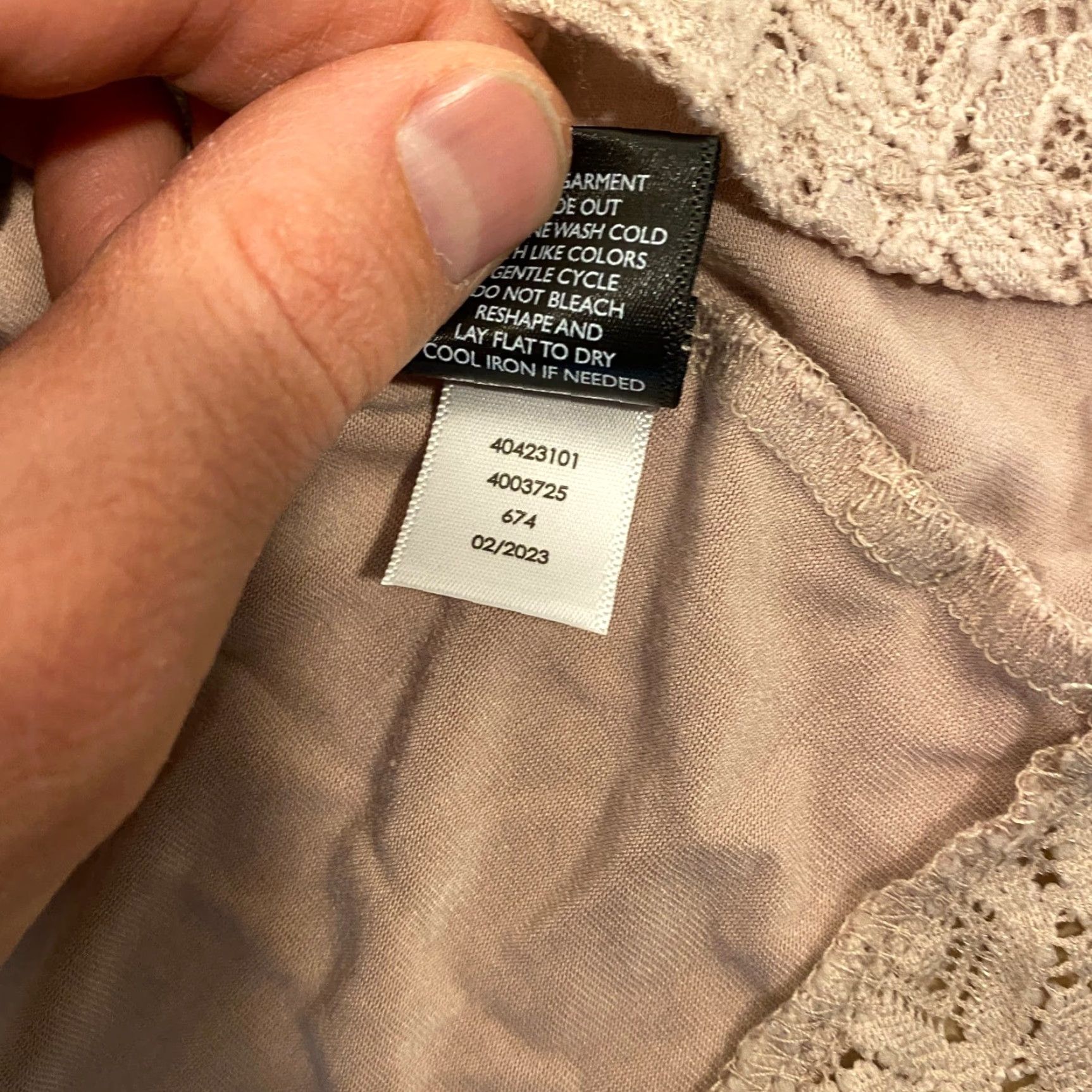 Torrid Torrid Cardigan Pink 2 Women Bohemian V-Neck 3/4 Sleeve Knit Lace Trim Duster Sweater Light Weight All Seasons Ajustment? Size XS / US 0-2 / IT 36-38 - 4 Thumbnail