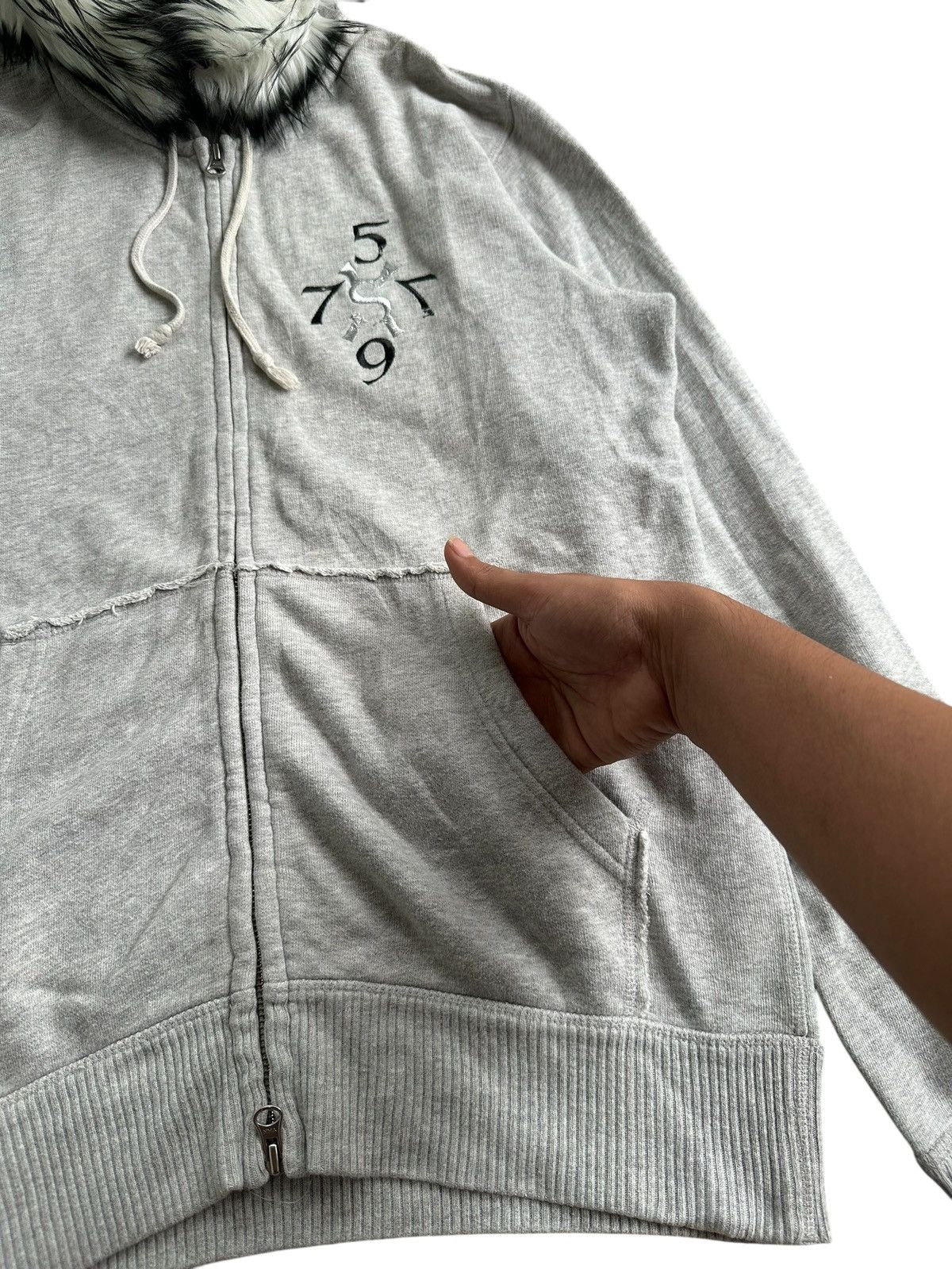 20471120 5797 UNIQLO Zip Fur HOODIE IFSIXWASNINE LGB 20471120 STYLE Size US L / EU 52-54 / 3 - 5 Thumbnail