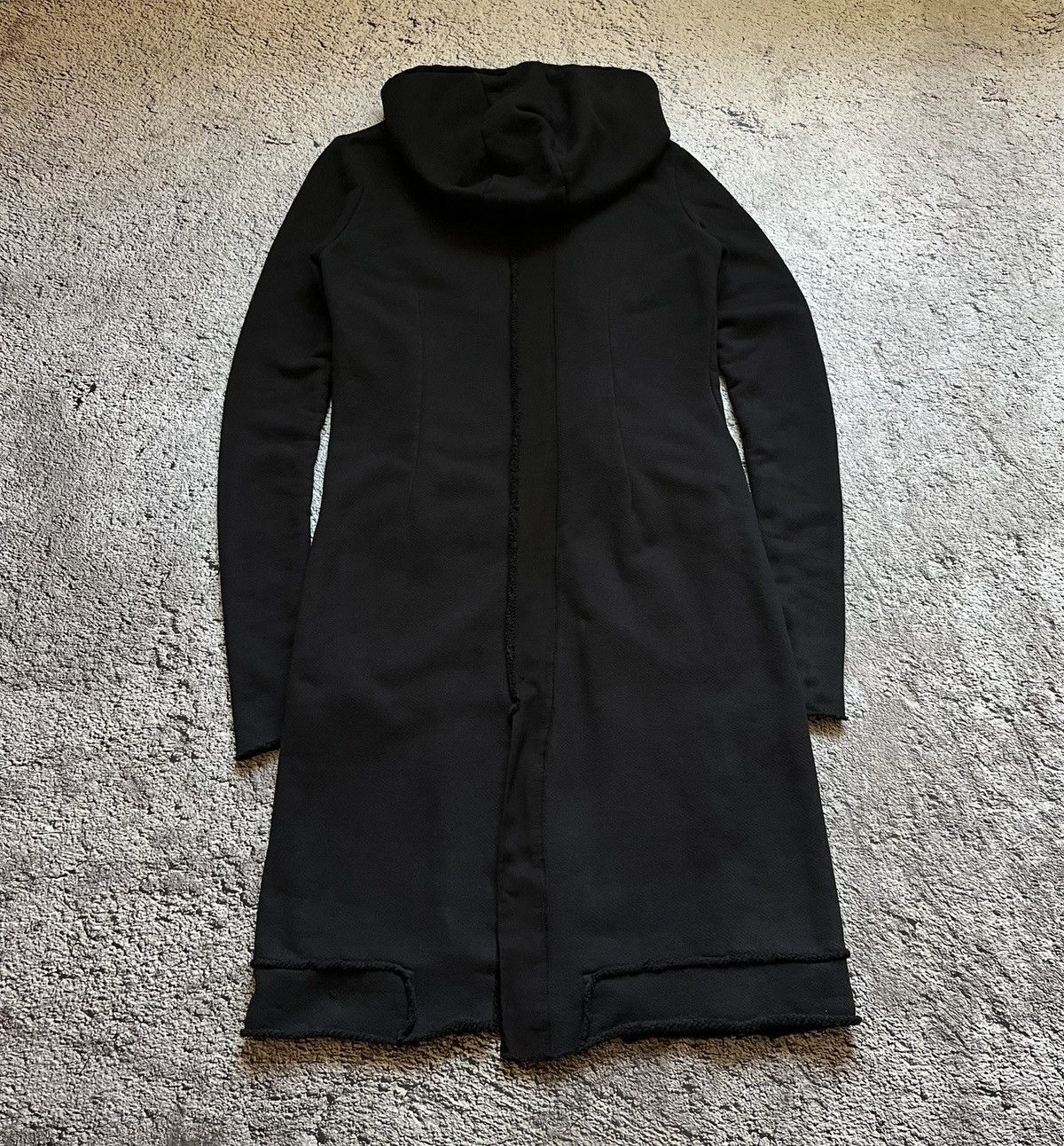 PAL OFFNER Pal Offner Asymmetric Hooded Long Jacket Size 3 (fits M-L) Size M / US 6-8 / IT 42-44 - 2 Thumbnail