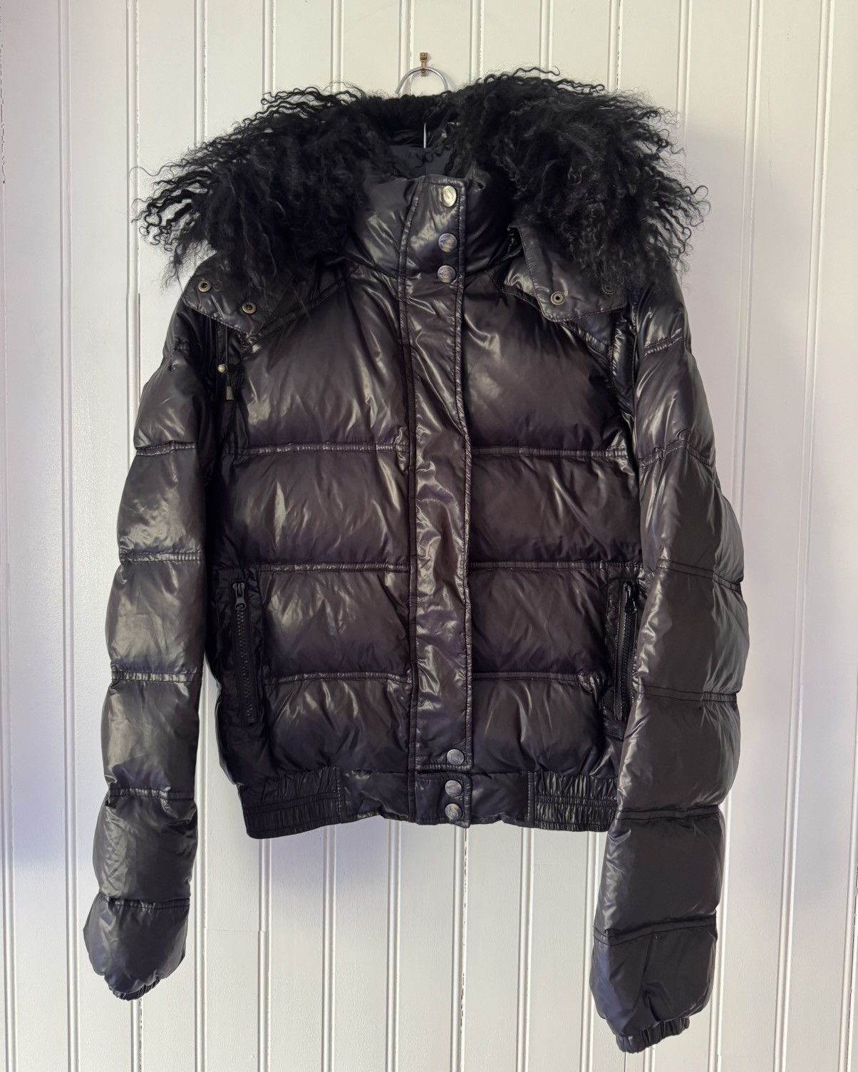 Roberto Cavalli Roberto Cavalli Faux Fur Puffer Jacket Size US S / EU 44-46 / 1 - 1 Thumbnail