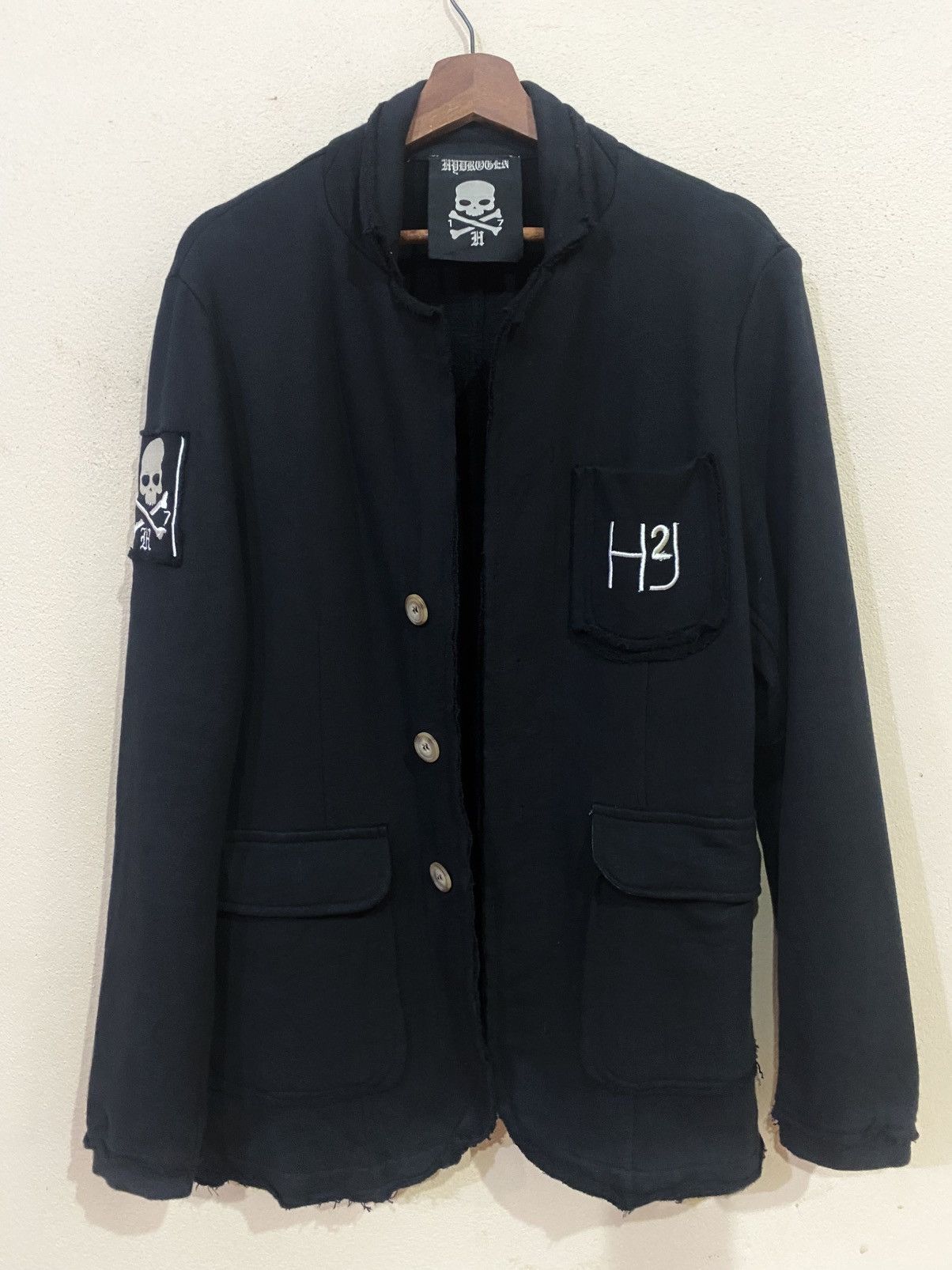 HYDROGEN Rare Hydrogen Cotton Blazer Size US S / EU 44-46 / 1 - 1 Thumbnail