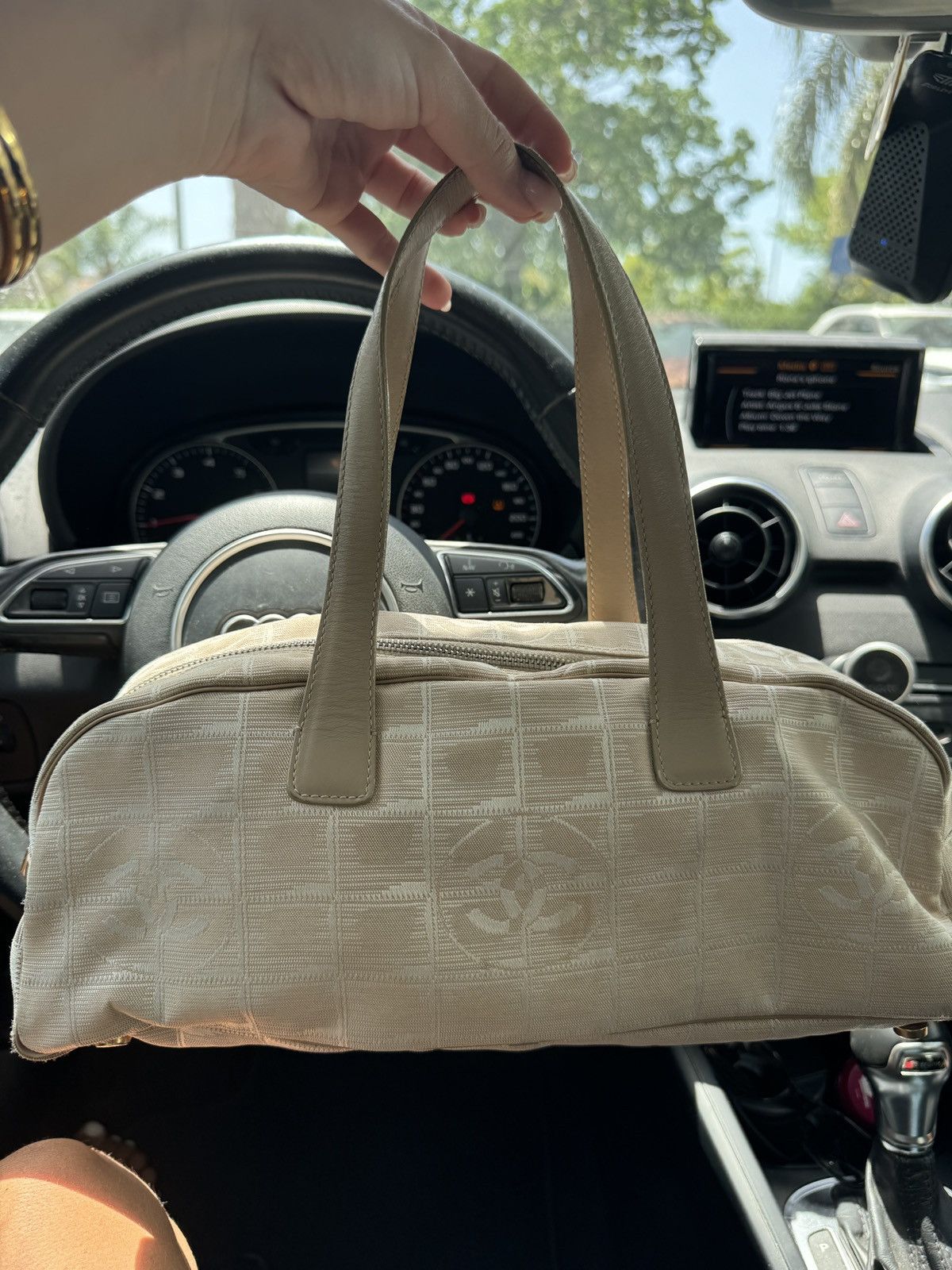 Chanel Vintage Chanel Travel Line Boston Size ONE SIZE - 2 Thumbnail