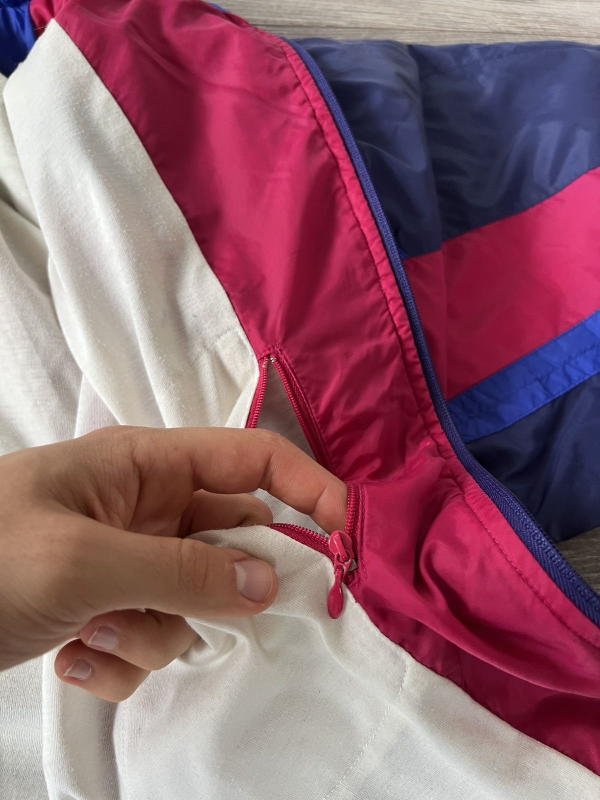 Nike × Vintage ‼️Vintage Nike Archival 90s Windbreaker Olympic Zip Jacket‼️ Size US XL / EU 56 / 4 - 21 Thumbnail