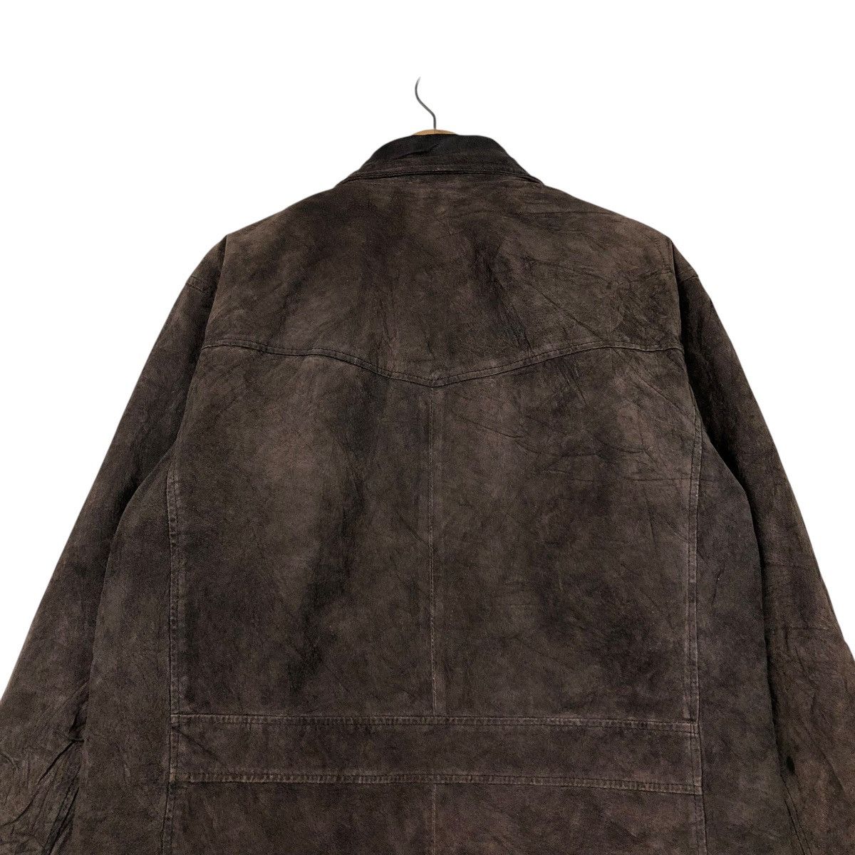 Japanese Brand 🔥VINTAGE BIKER LEATHER JACKET UNBRANDED ISSEY MIYAKE Size US S / EU 44-46 / 1 - 9 Thumbnail