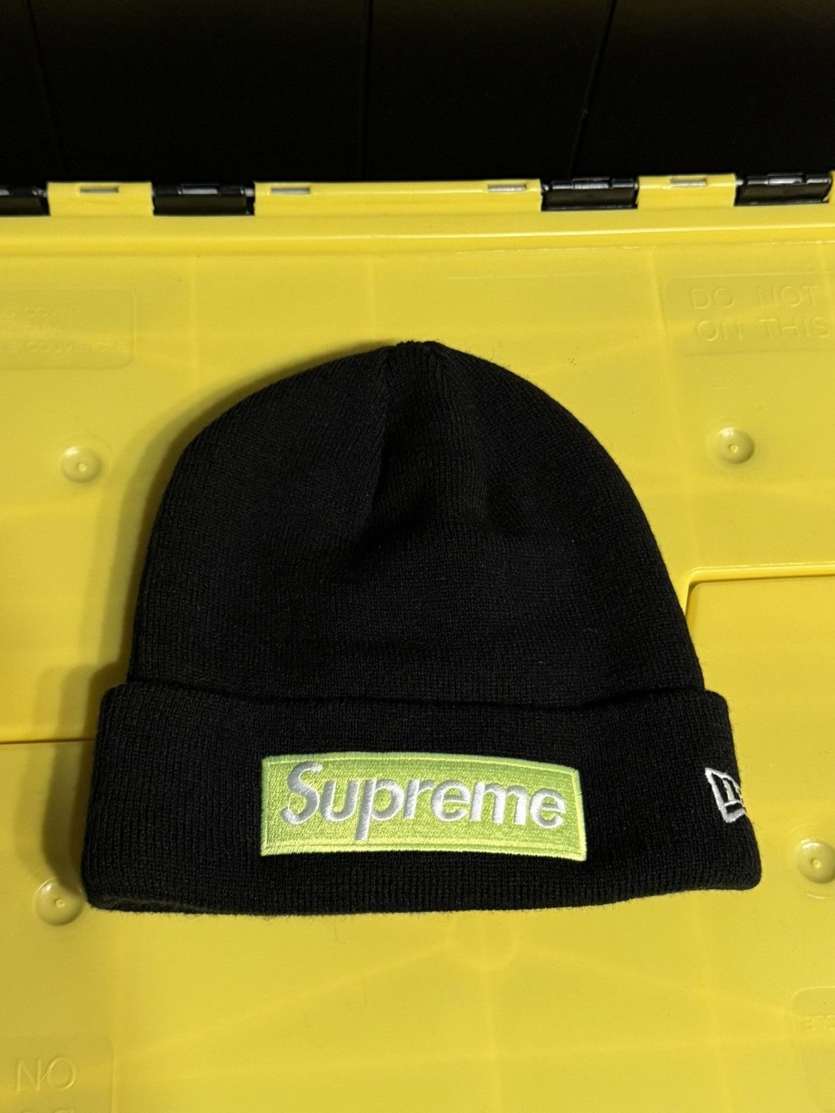 Supreme box logo beanie fw17 on sale