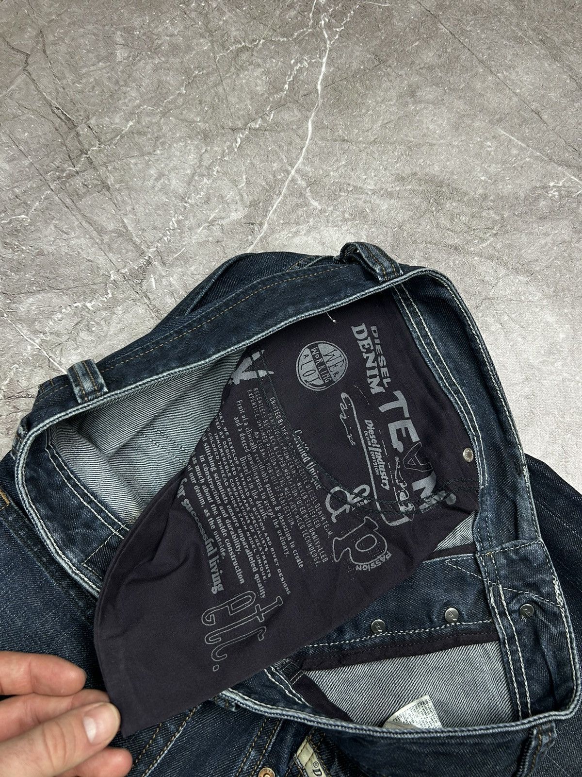 Diesel × Vintage Diesel denim pants jeans Size US 34 / EU 50 - 8 Thumbnail