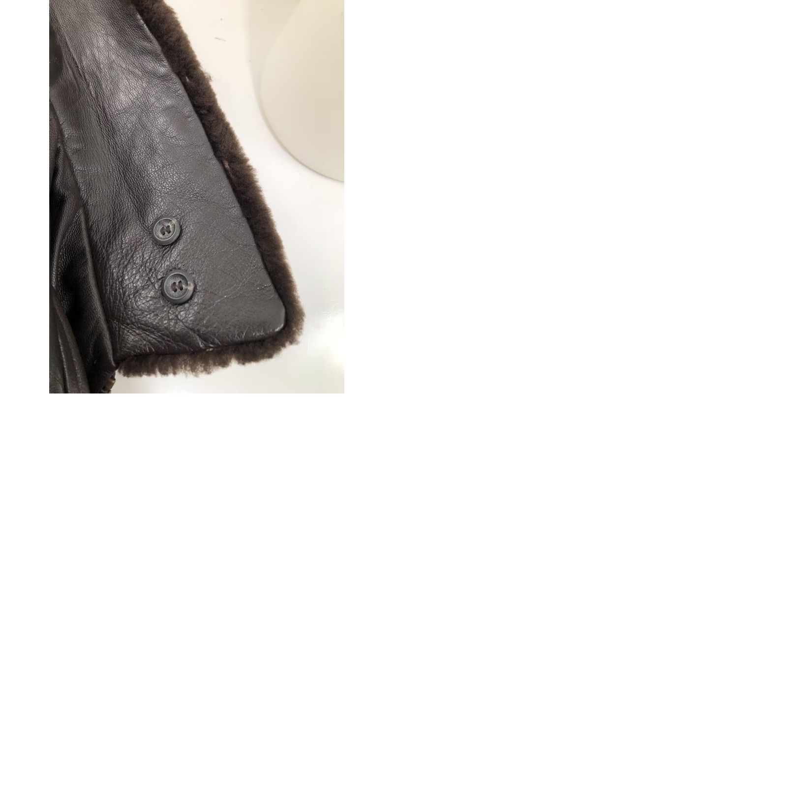 Vintage Cabela's Leather Bomber Jacket XL Brown Insulated Thinsulate Faux Fur Collar Men Size US XL / EU 56 / 4 - 9 Thumbnail