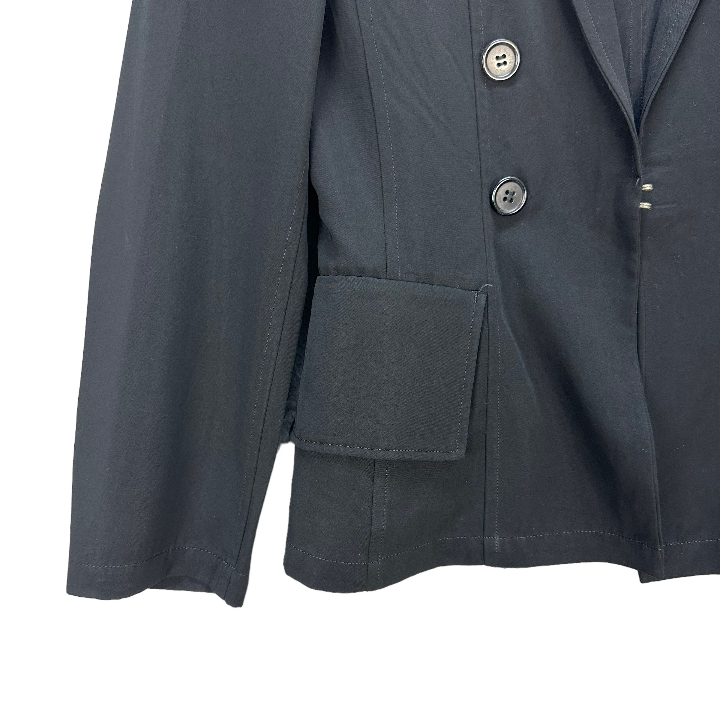 Yohji Yamamoto Y's DOUBLE BREASTED SINGLE HOOK JACKET #7719-166 Size M / US 6-8 / IT 42-44 - 5 Thumbnail