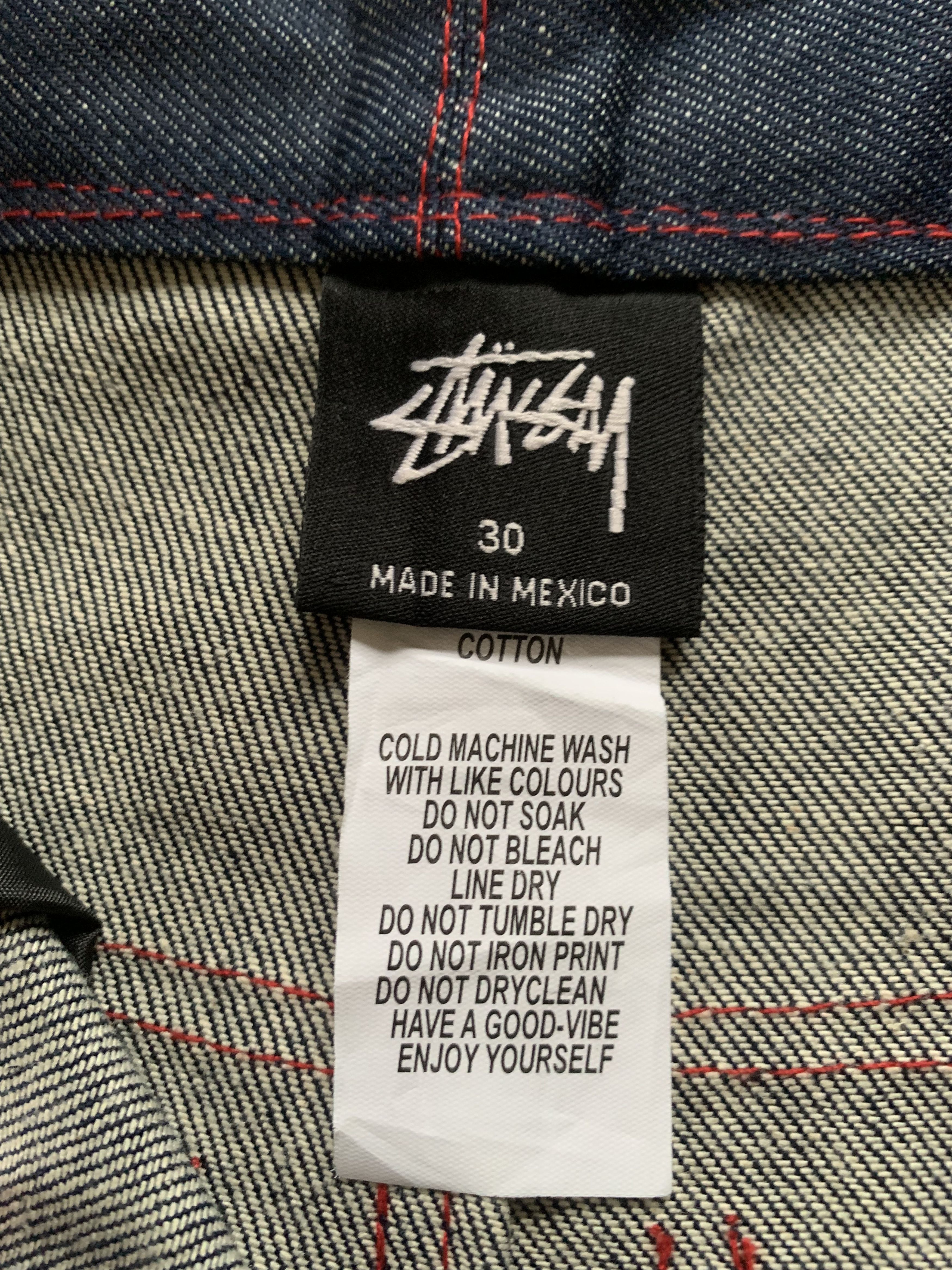 Stussy Stussy Y2K Denim Pink Pocket Shorts Size 30" / US 8 / IT 44 - 6 Thumbnail