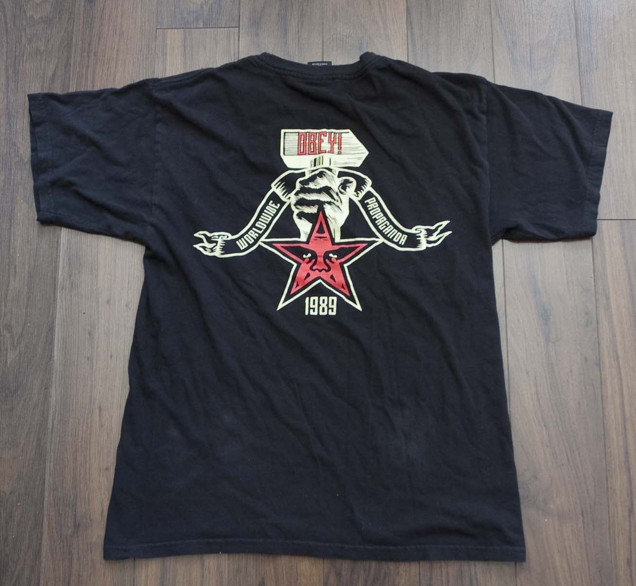 Obey Obey T Shirt Size M Logo Size US M / EU 48-50 / 2 - 1 Thumbnail