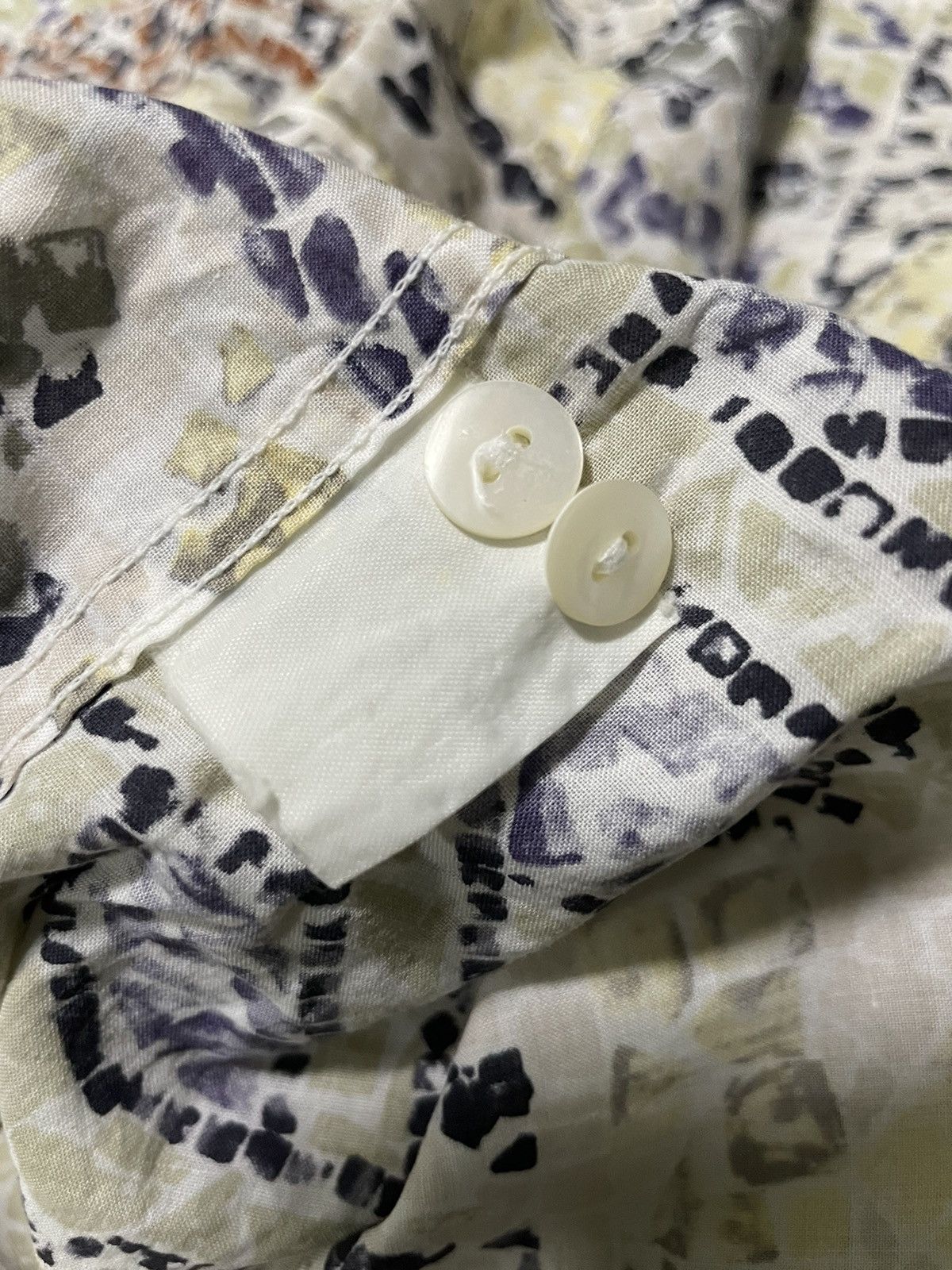 Japanese Brand × Kenzo × Vintage RARE‼️ Kenzo floral motif shirt Size US XL / EU 56 / 4 - 4 Thumbnail