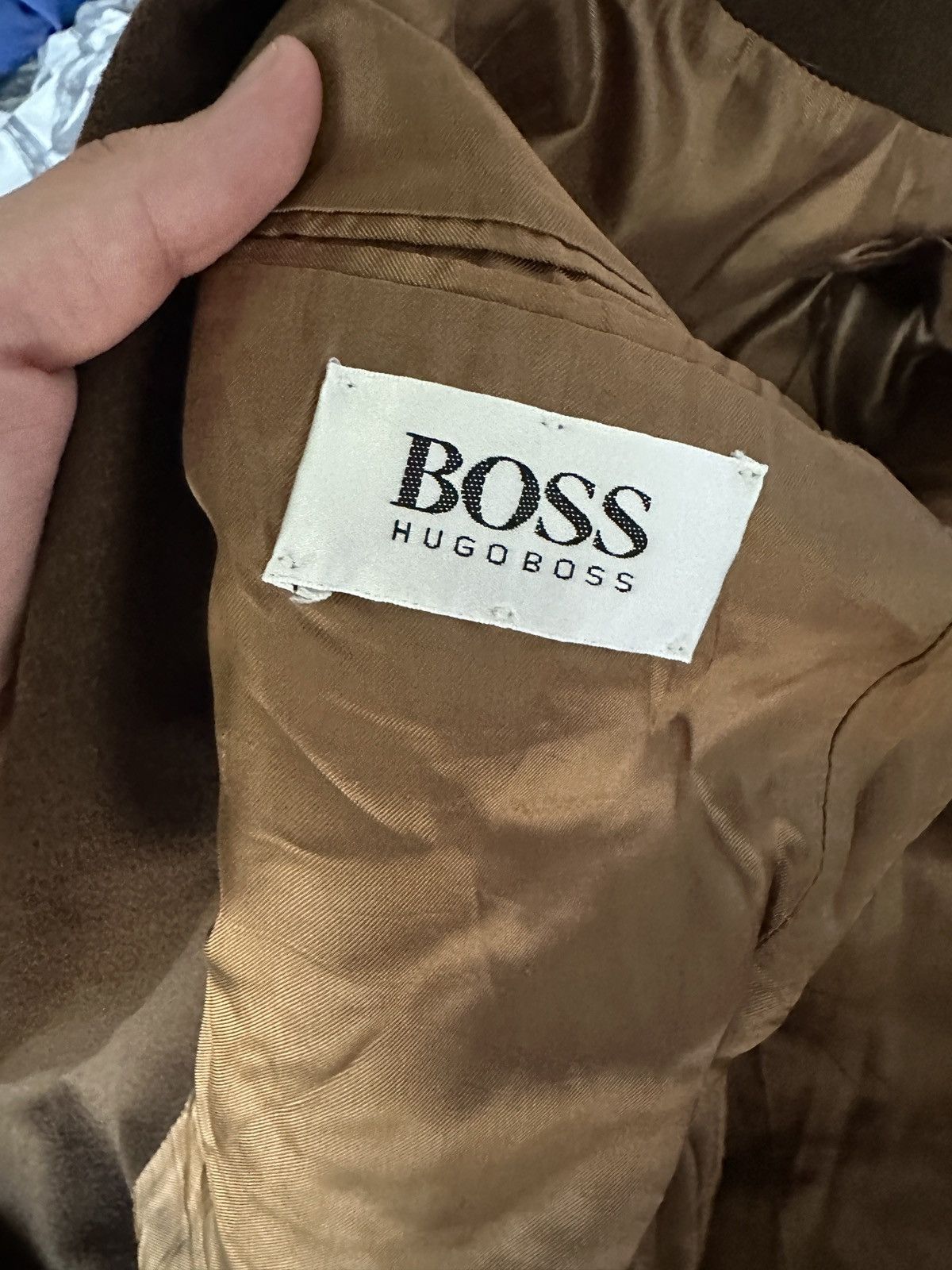 Hugo Boss Vintge blazers hugo boss wool cashmere Size 38L - 3 Thumbnail