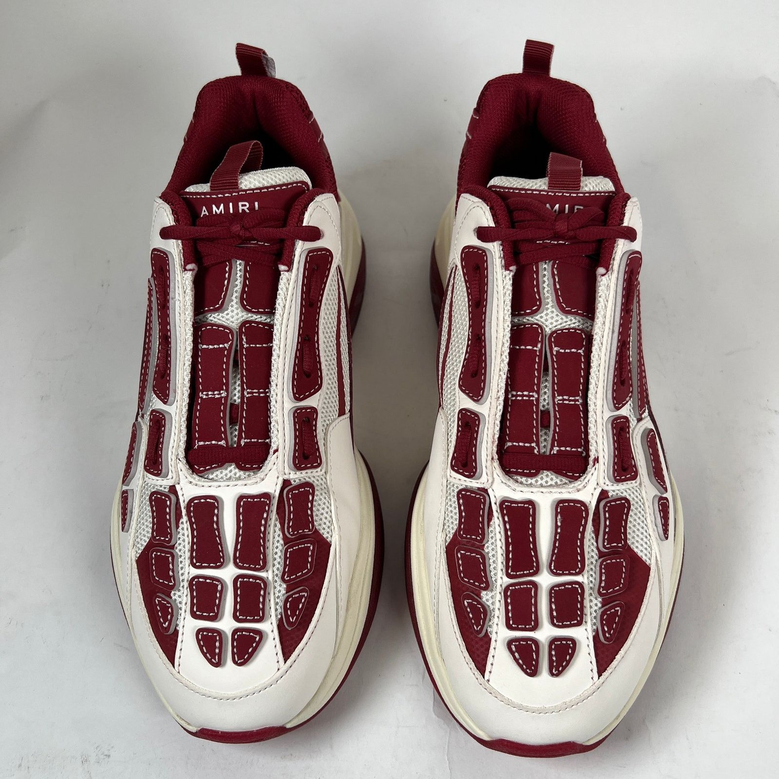 Amiri Amiri Burgundy Bone Runner Size 45 Size US 12 / EU 45 - 2 Thumbnail